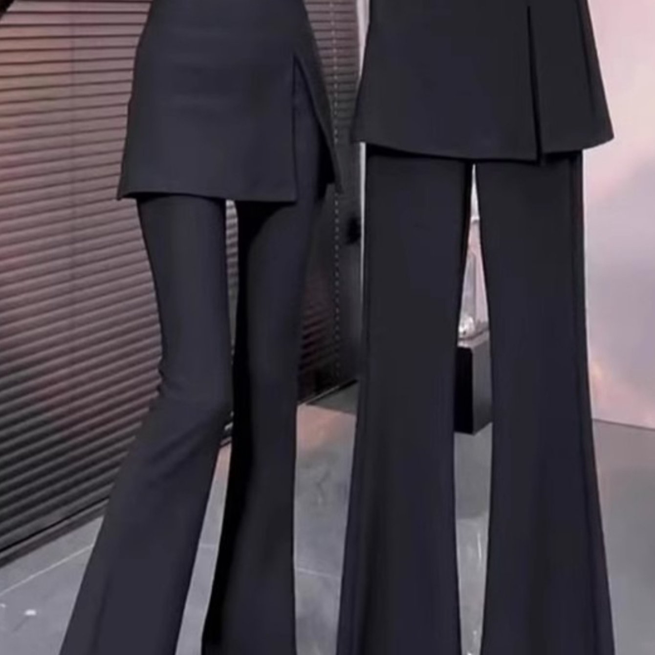 TEMU 【大きいサイズ】プラスサイズ ワイドレッグパンツ レディース ミニカートパンツ 春夏 カジュアル デート パーティー