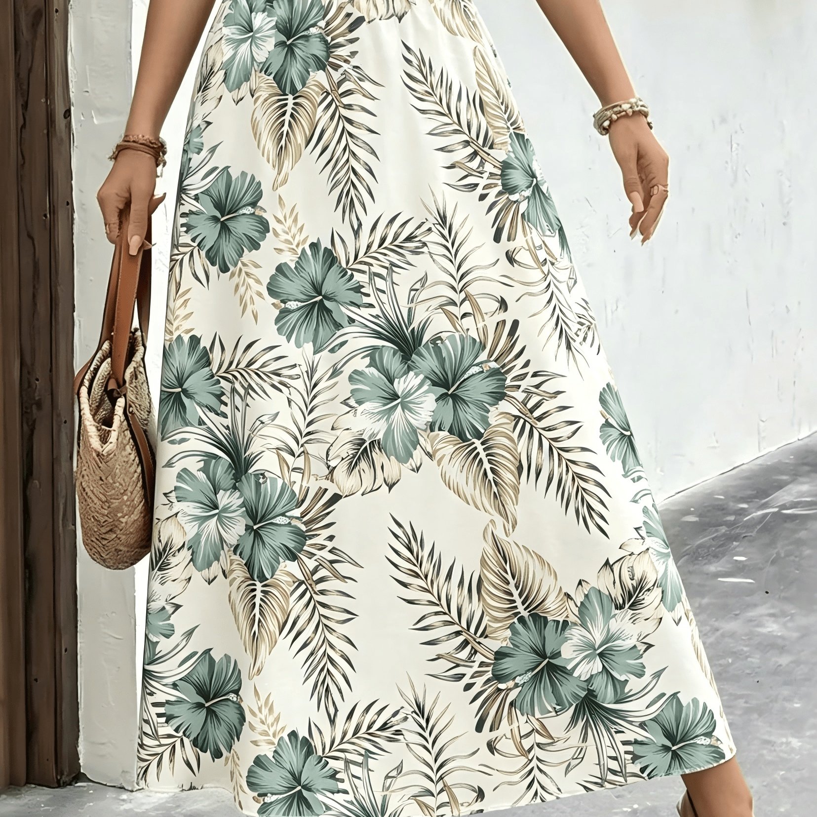 Casual Printed Skirt