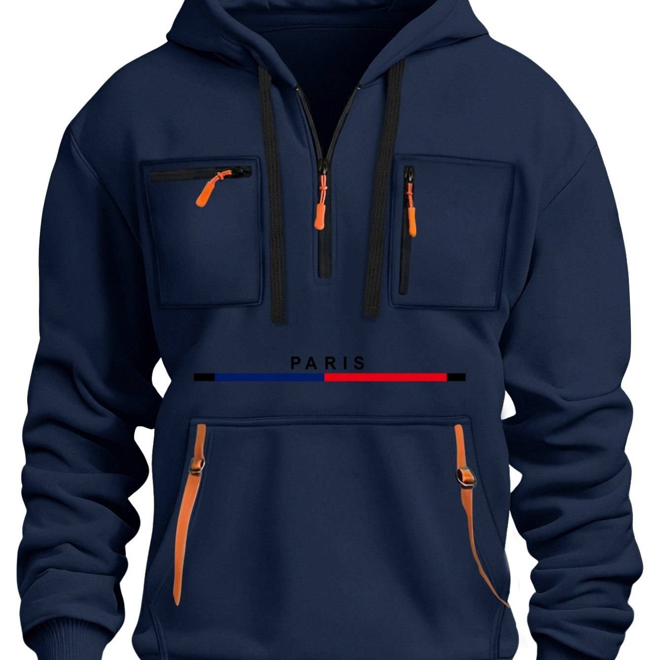 TEMU Cross-border Men's Autumn/ Printed Sweatshirt Casual Outdoor Sports Hoodie