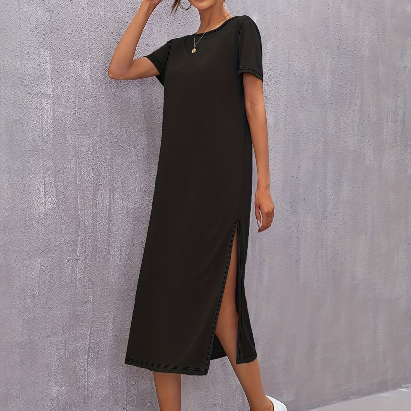 Women's Casual Straight-cut Dress