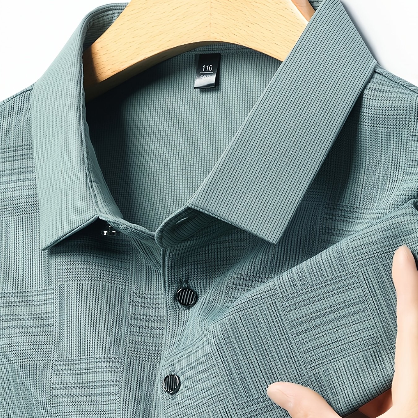 TEMU Father's Day Gift For Men: New Summer Casual Men's Shirt, -friendly Fabric With Breathable Texture, Quick Moisture-wicking And Heat Dissipation,