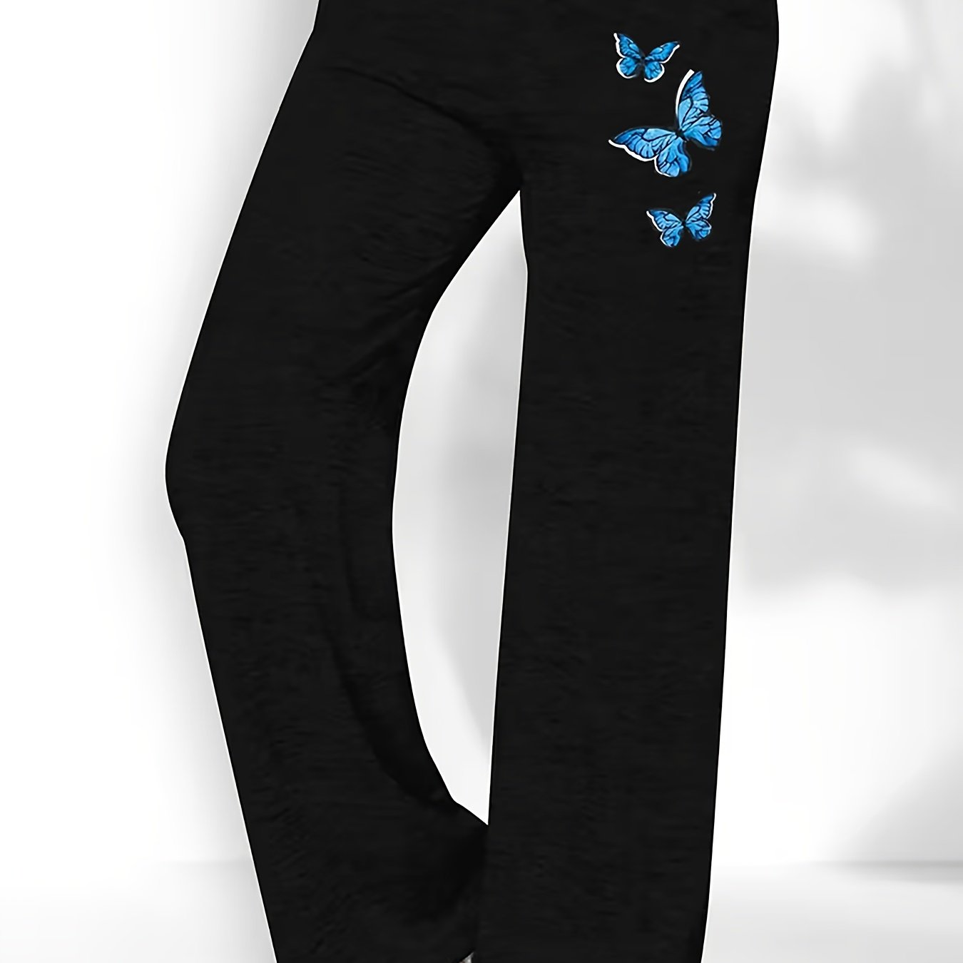 TEMU Women's Fashion Printed Wide-leg Pants