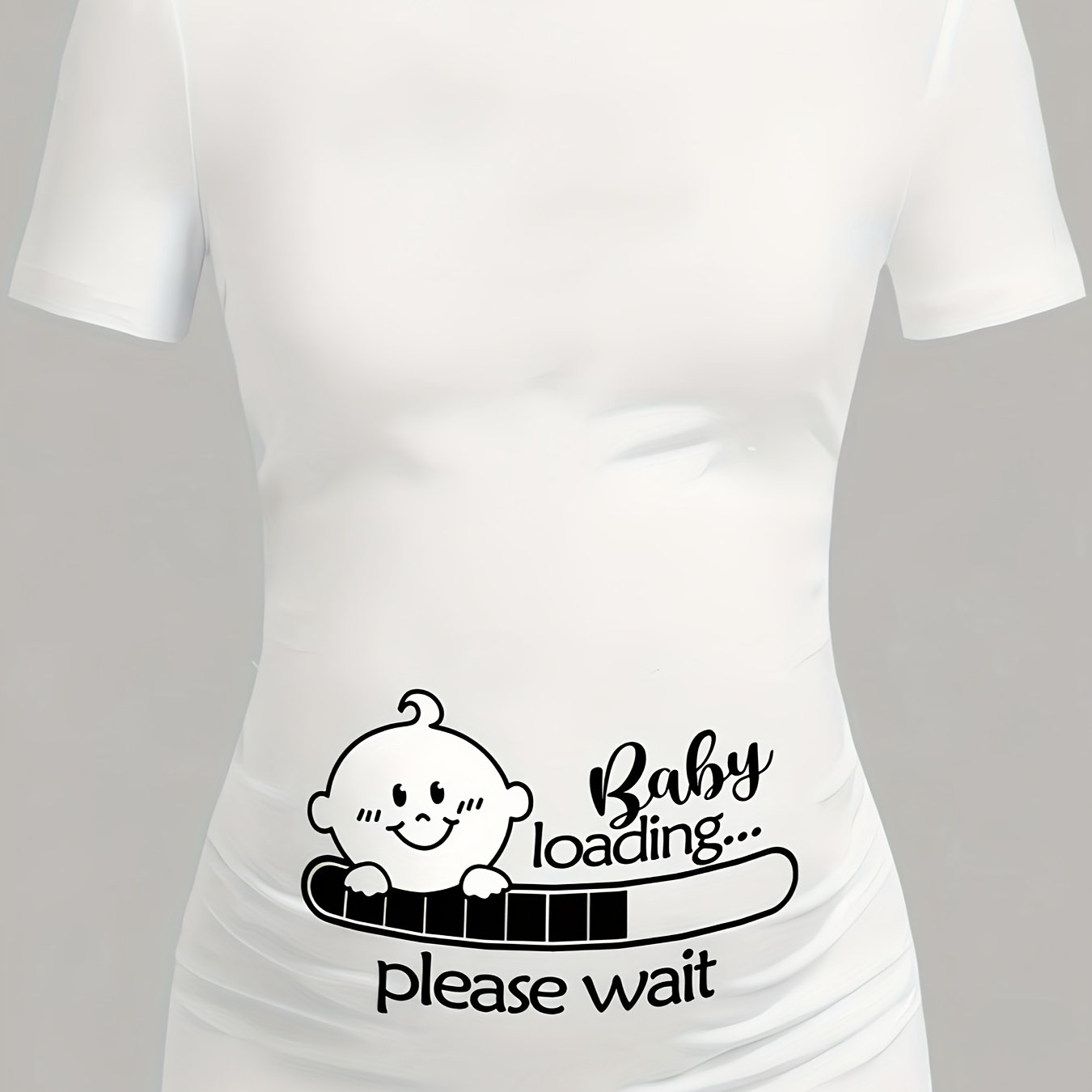 Print Short-sleeve T-shirt For Pregnant Women 17