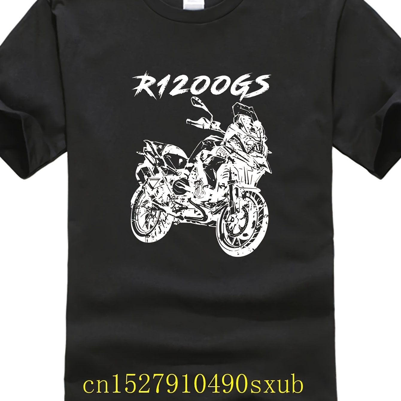 2026 New R1200gs Herren-t-shirts | Round Neck Cool Man's T-shirt, Valentine's Day Gift, , Crew Neck, Stretch Fabric, Regular Fit