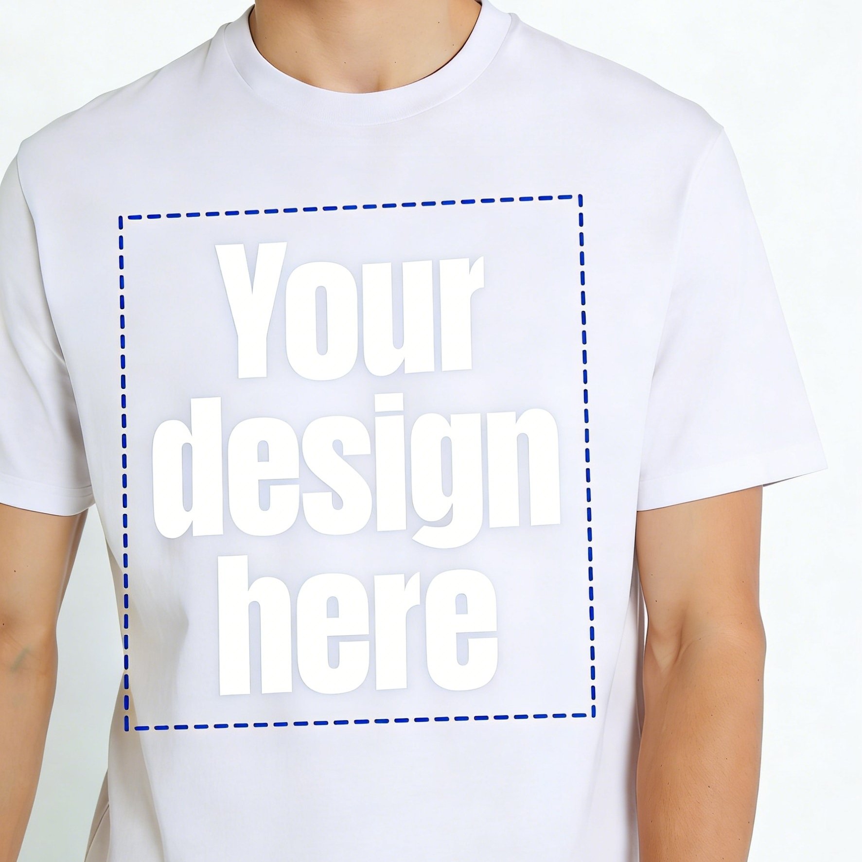 TEMU Men's T-shirt, Print Short Sleeve, Quick-dry Breathable Fabric, Suitable For Team Building, Dance Groups And Couples - Machine Washable Round