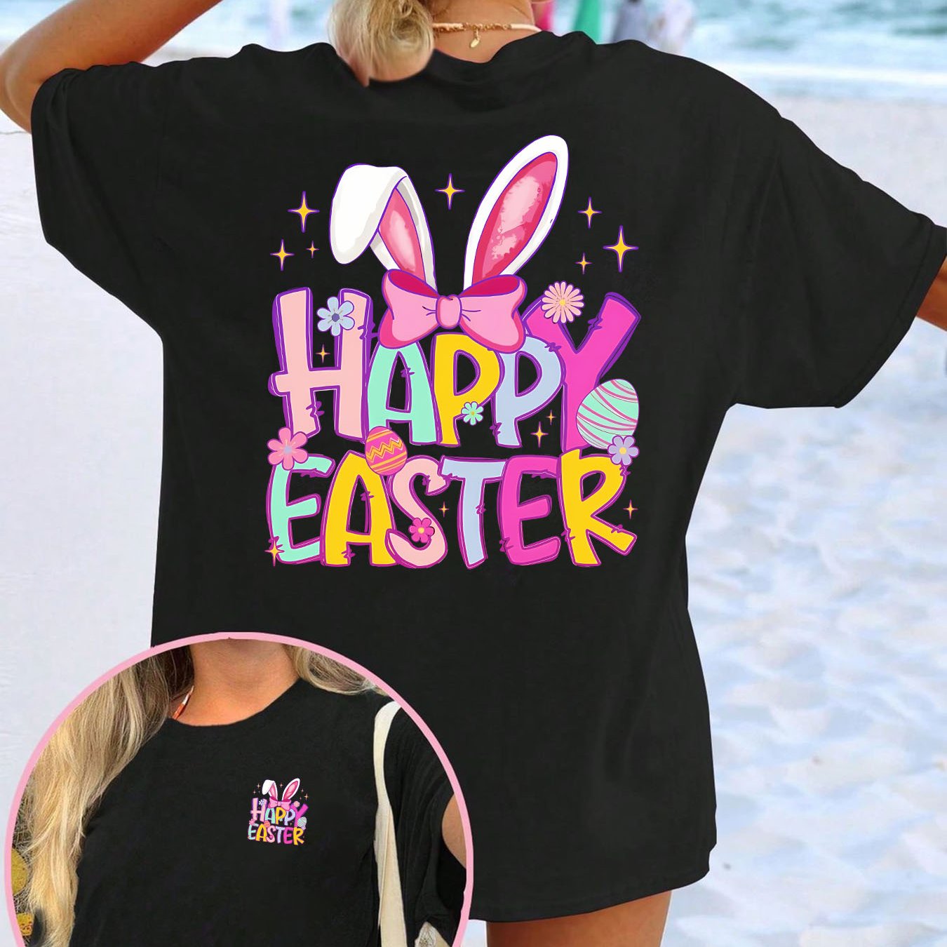 TEMU Women's Casual Sports T-shirt With A Round Neck And Short Sleeves Featuring . It Has A Trendy '' Double-sided Print, Is Stylish And