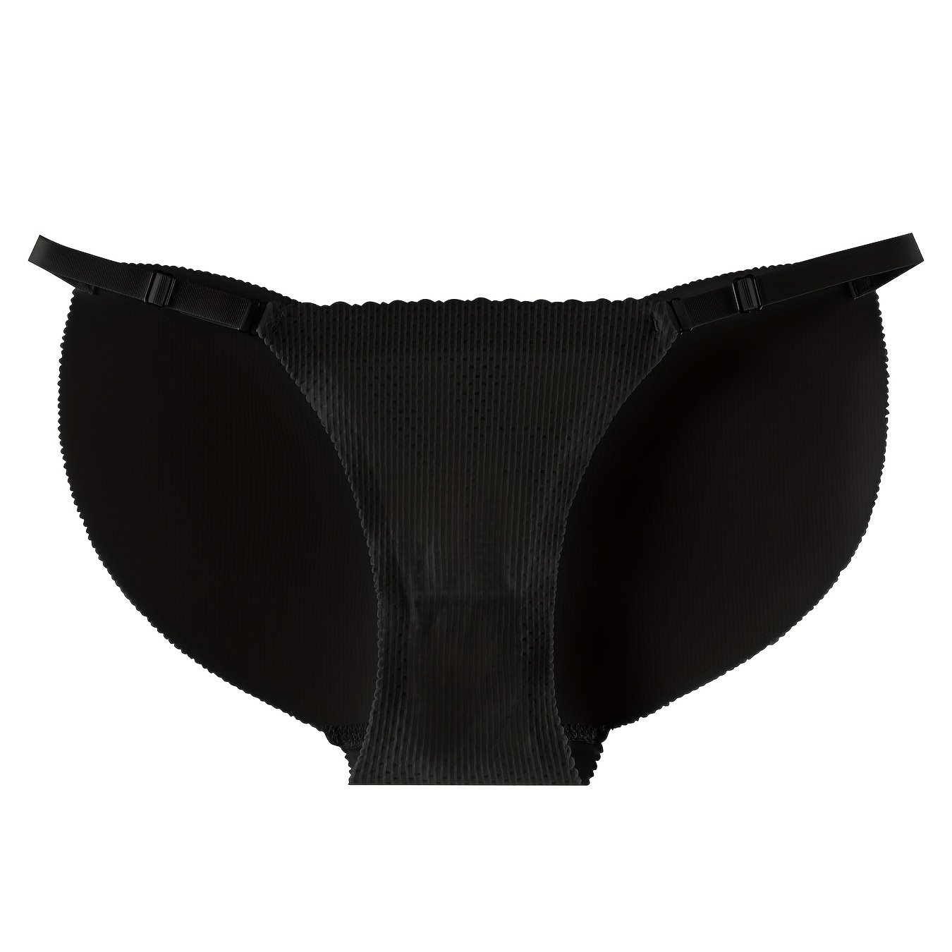 Image of Padded Enhancer Briefs - Adjustable Medium Support Shaping Panties With Solid Fake , Triangle Underwear Suitable For Gym, Daily Wear & Postpartum, Hand Washable Shapewear