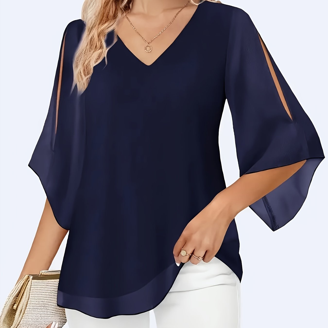 Plus Size, Plus Size Top D216