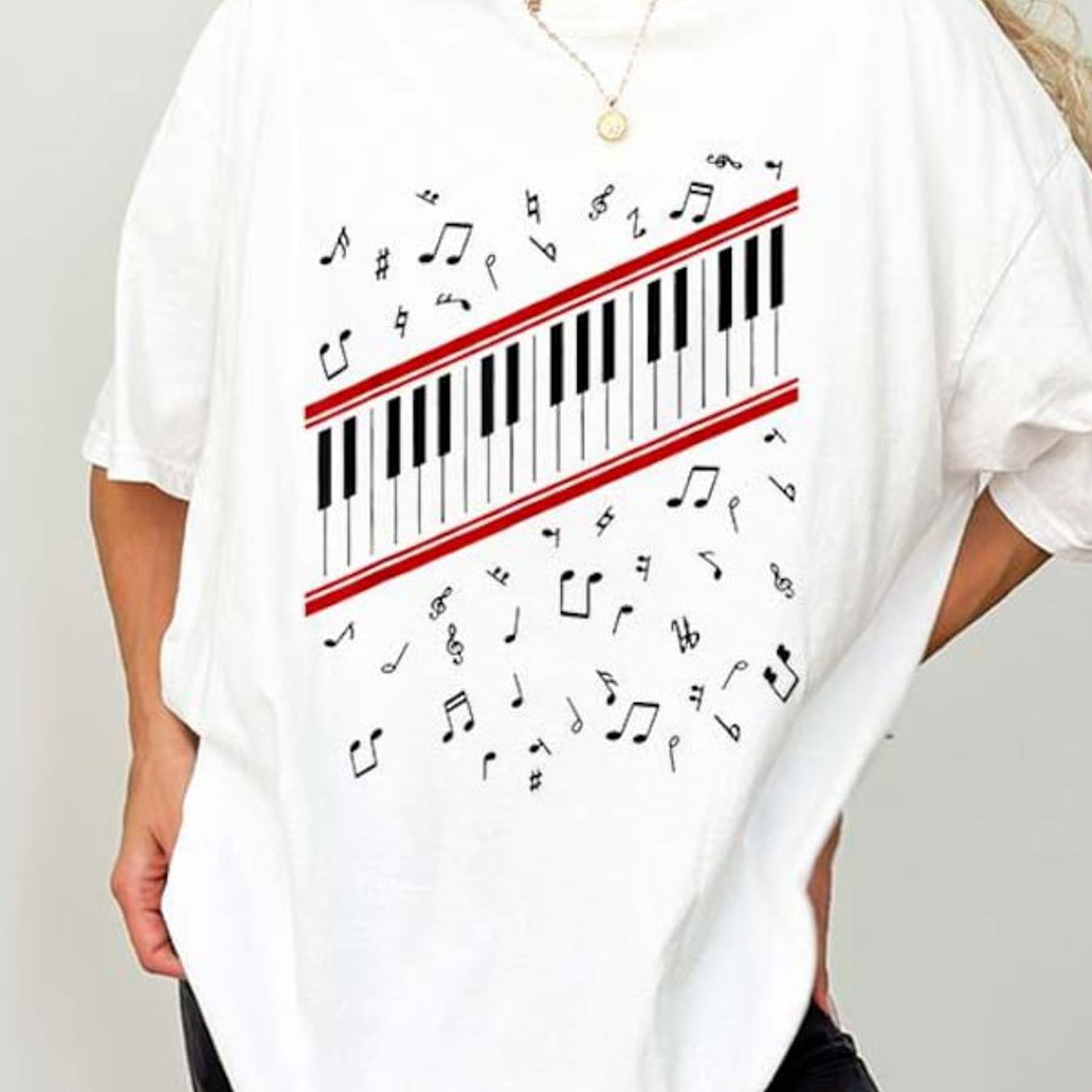 Piano Keys T Shirt