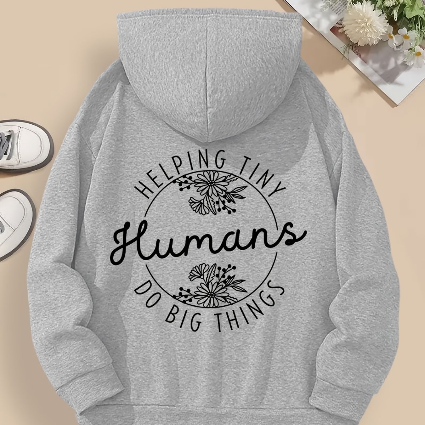 TEMU Helping Little People , Teacher Hoodies, Back-to- Hoodies, Daycare Teacher Hoodies, Preschool Teacher Assistant Hoodies,