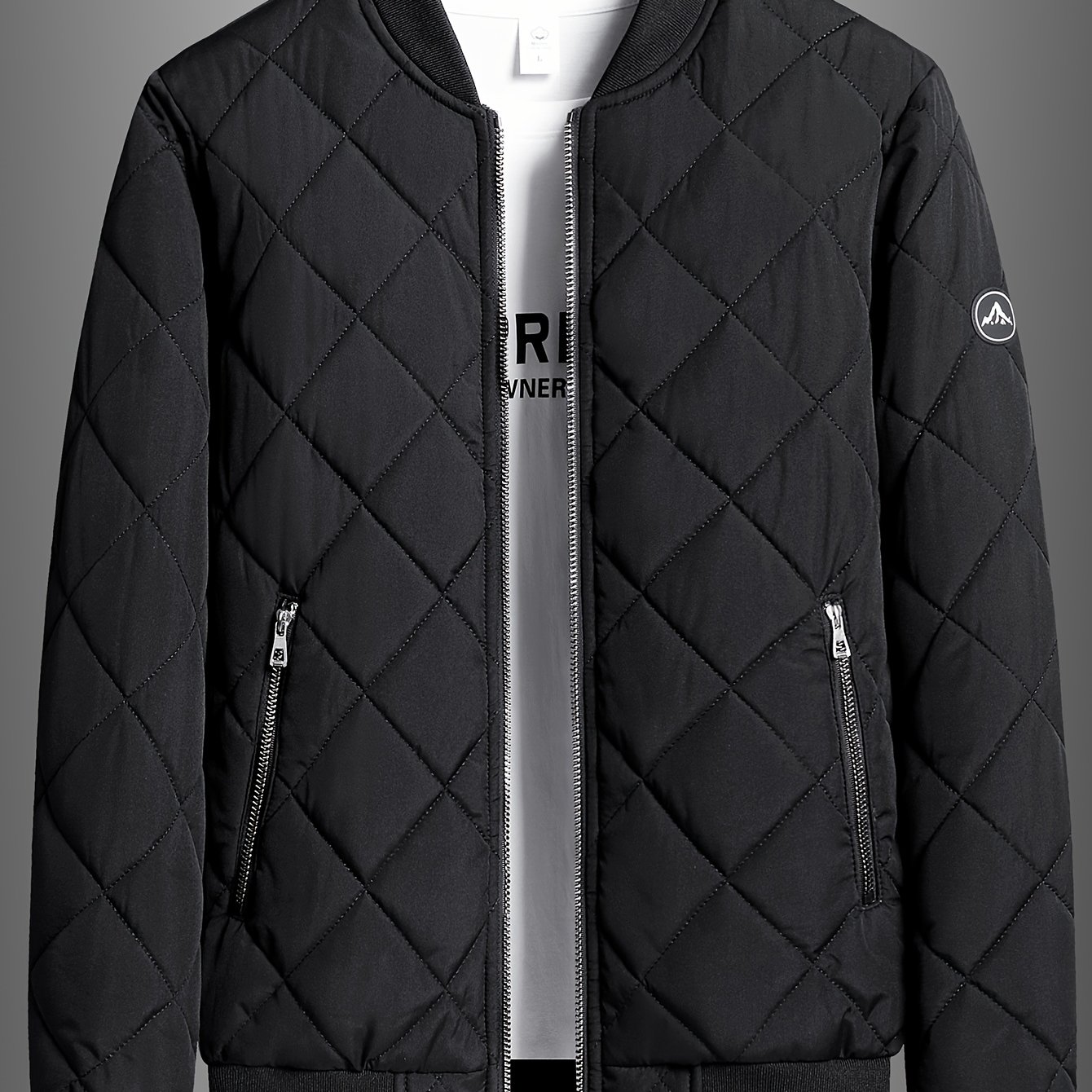 TEMU Persun Obm Autumn And Winter Casual Mesh Men's Jacket Comfortable Coat