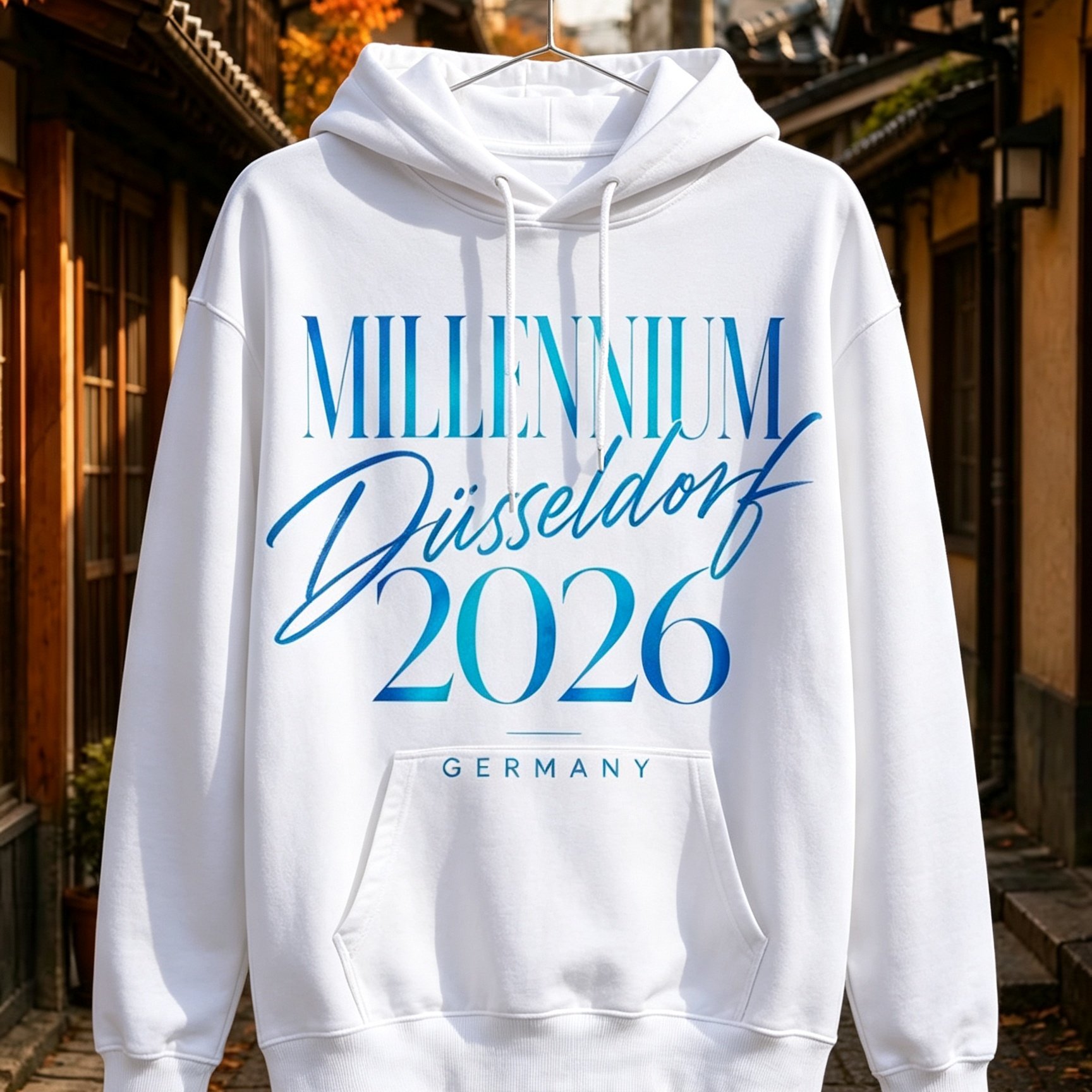 Image of 2026 Germany Graphic Gradient Serif And Flowing Script With Elegant Modern Layout Unisex All Hoodie