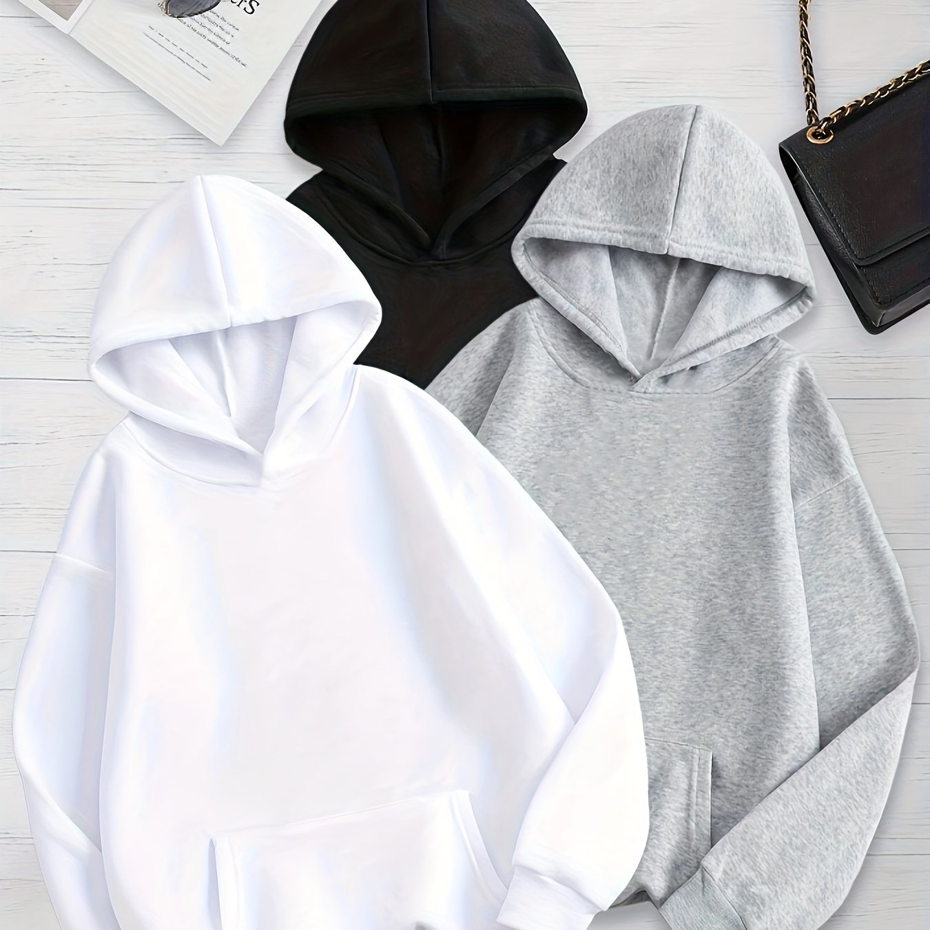 TEMU Directional 2024 Fashion Brand New Autumn And Winter Women's Sweatshirt, Casual Versatile Ladies' Hoodie 060446