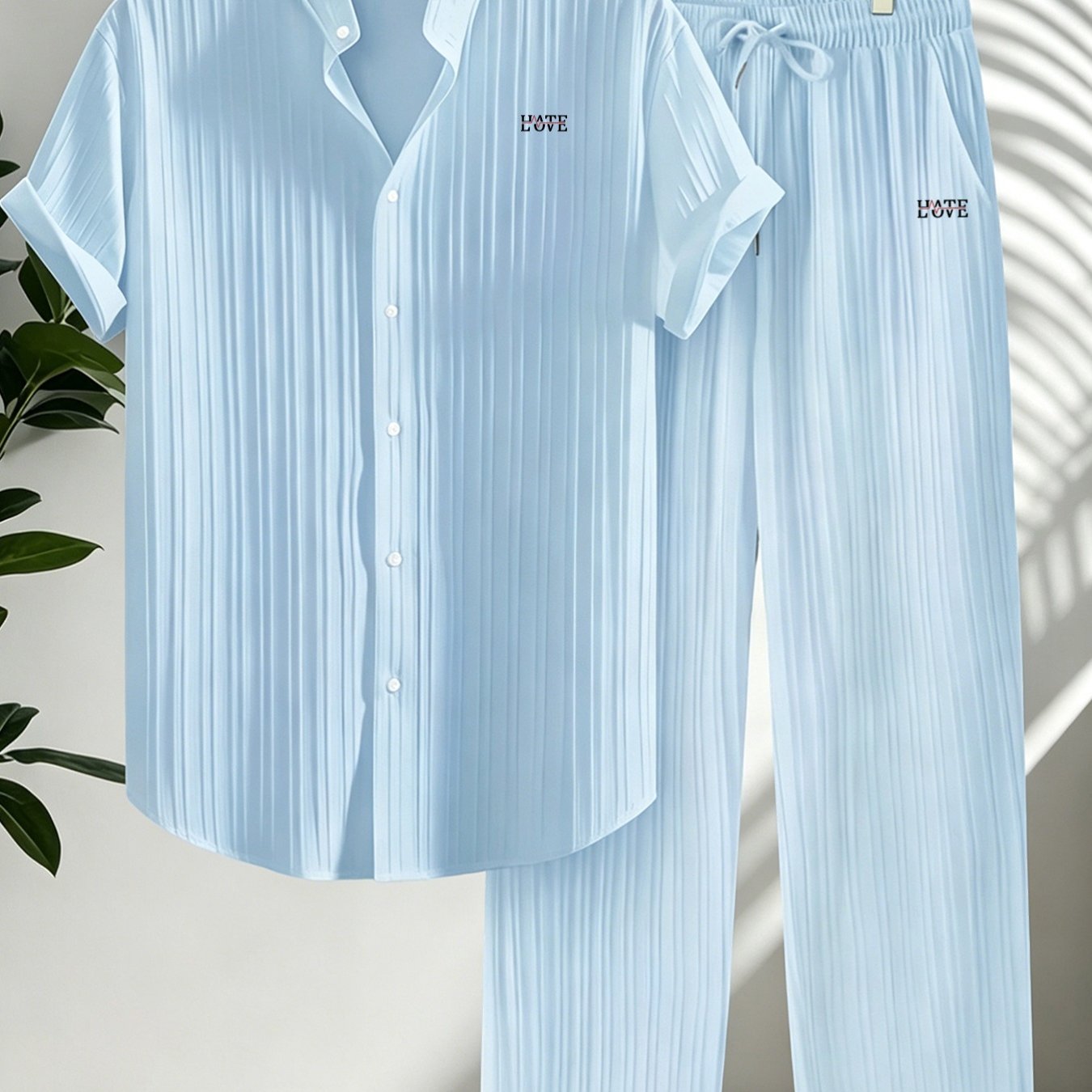 TEMU New Summer Men's Printed Set, Blending Y2k Vintage Style With Anime Fun And Meme Elements, Comfortable And Versatile For Camping, Outdoor, And ,