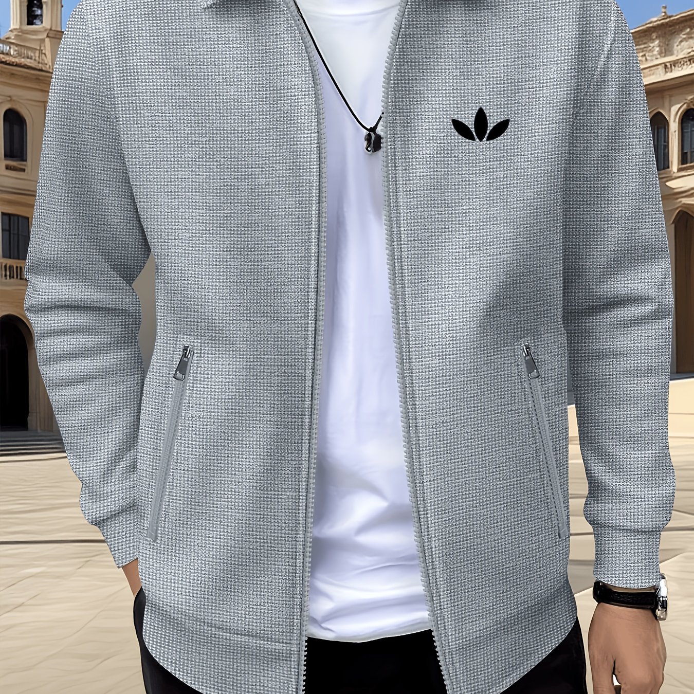 TEMU Men's Lightweight Sports Jacket