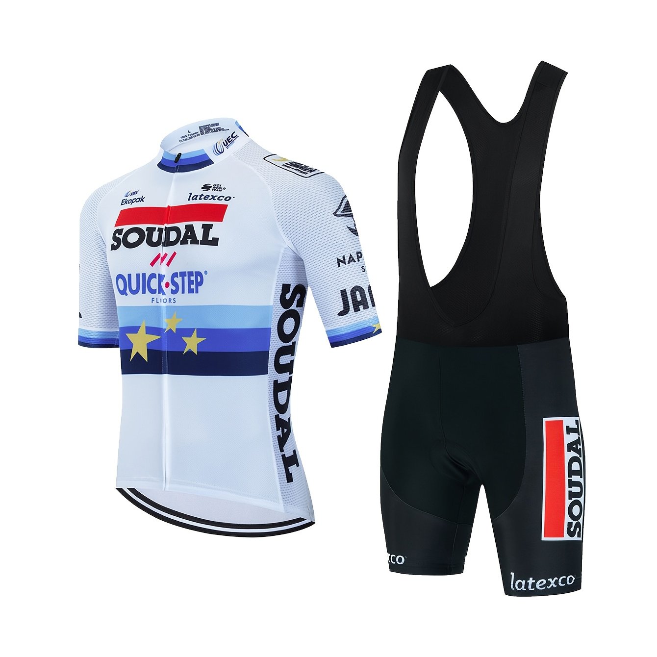 Men's Cycling Jersey Set Bicycle Clothes Short Sleeve Cycling Suit