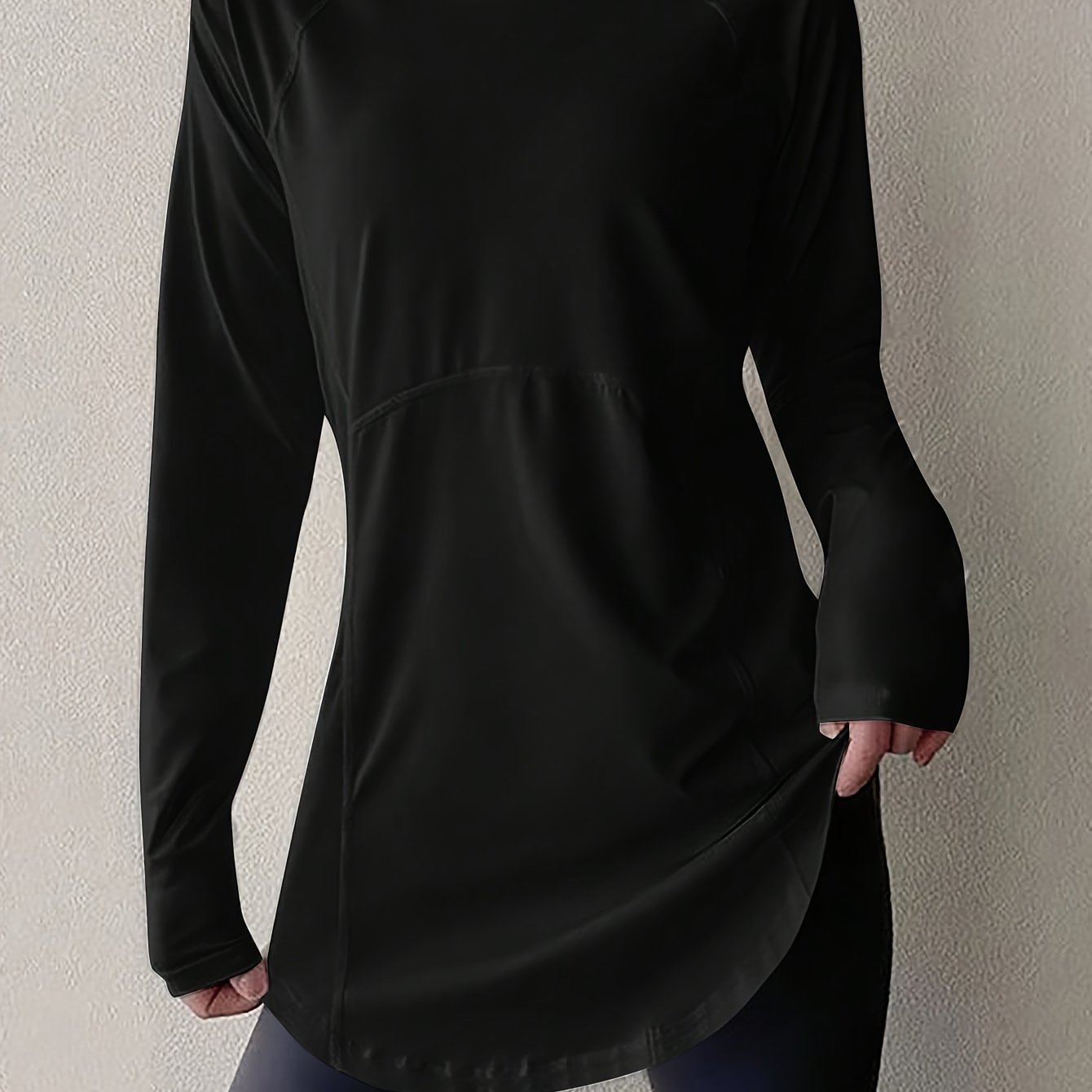E-shop Damen Fitness Yoga Top, Schnelles Lauf-Sport-Tight, Ideal für Gym-Workout, Dehnbares Basis-Layer Shirt