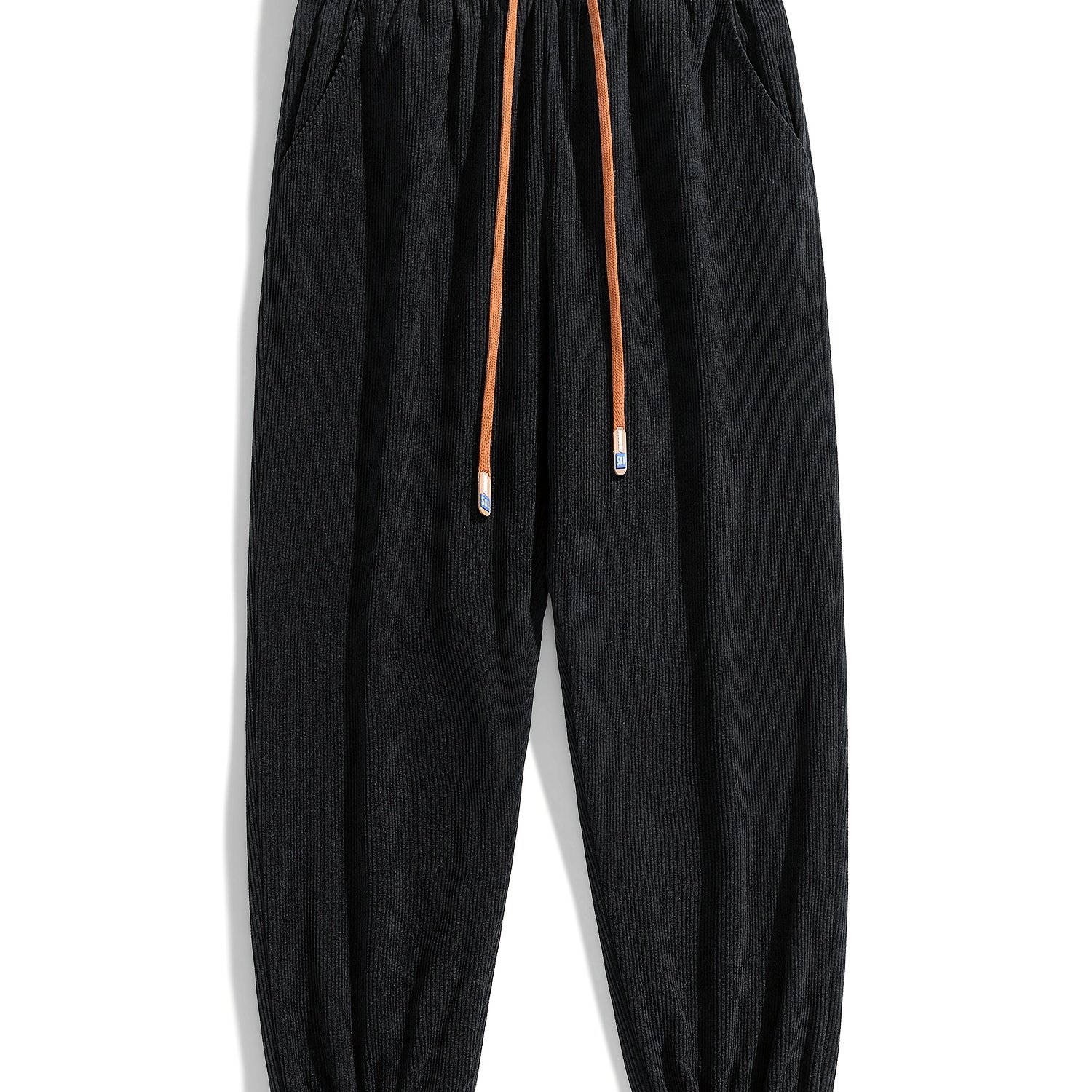 Men's Classic Corduroy Cinch Casual Pants Drawstring Causal - Temu