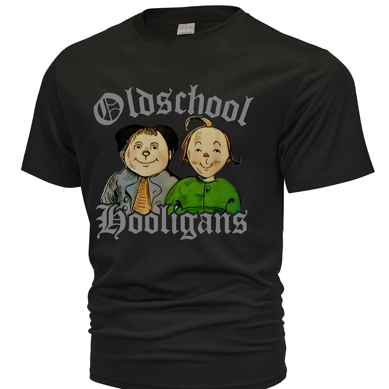 Men's Old-school Print T-shirt - Men's T-shirt - Comfortable And Breathable Material
