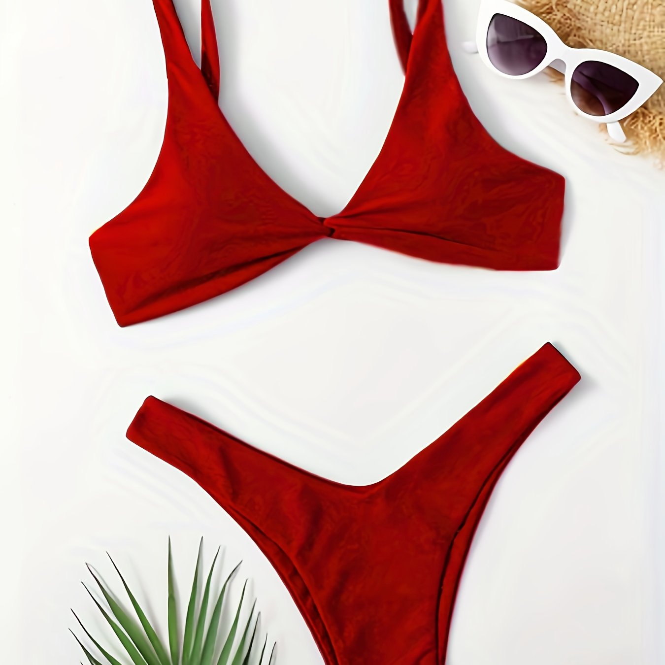 E-shop Damenmode Sexy Deep V Bikini Badeanzug