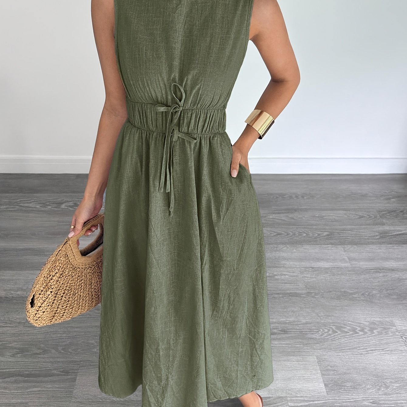 E-shop Damen Ärmelloses A-Linien Kleid, Frühling/Sommer