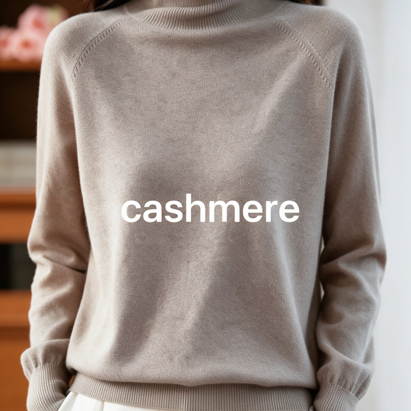 TEMU Pull à col roulé couture pour femmes - Doux, couleur unie, manches longues - Vêtement d'hiver décontracté et élégant