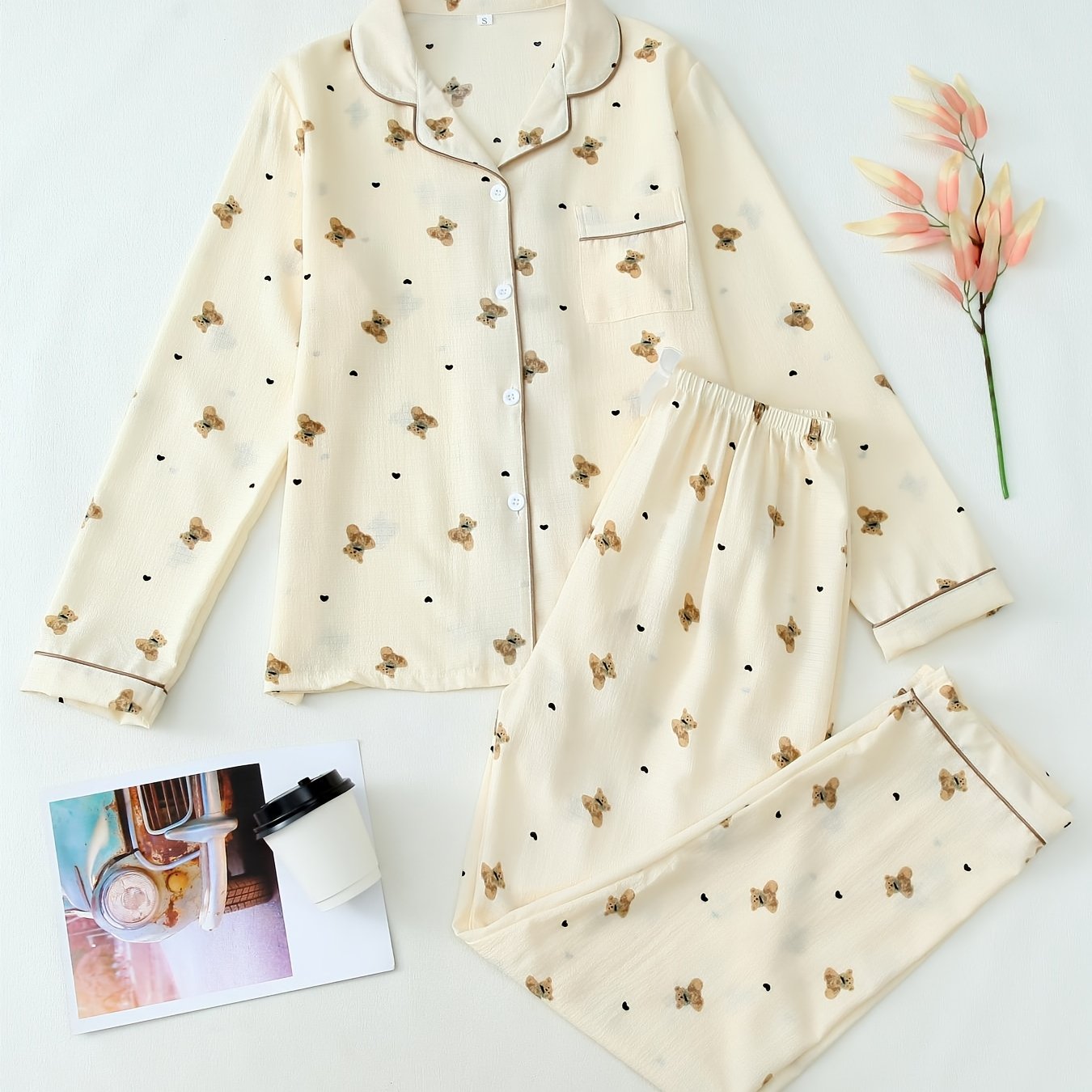 Image of Print Teen Sleepwear Set, For Teenager, For Teenager