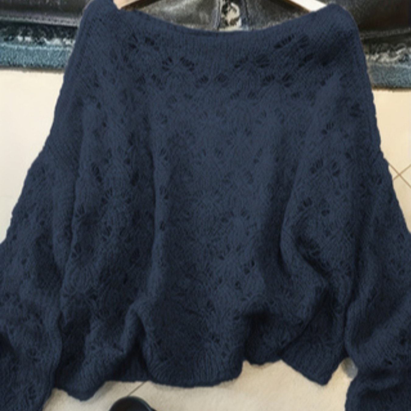 TEMU Nouveau haut pull pour femme, et décontracté, , haut de gamme, fin et , polyvalent et rajeunissant