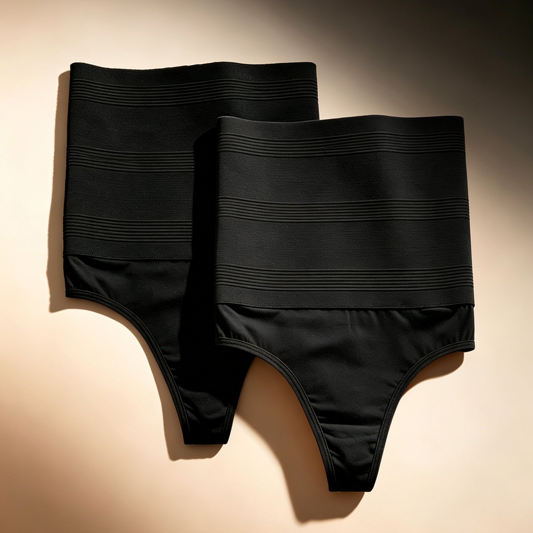 2pcs Tummy Control Panties Seamless High Waist Shapewear Body Shaper Shaping Underwear Lifter