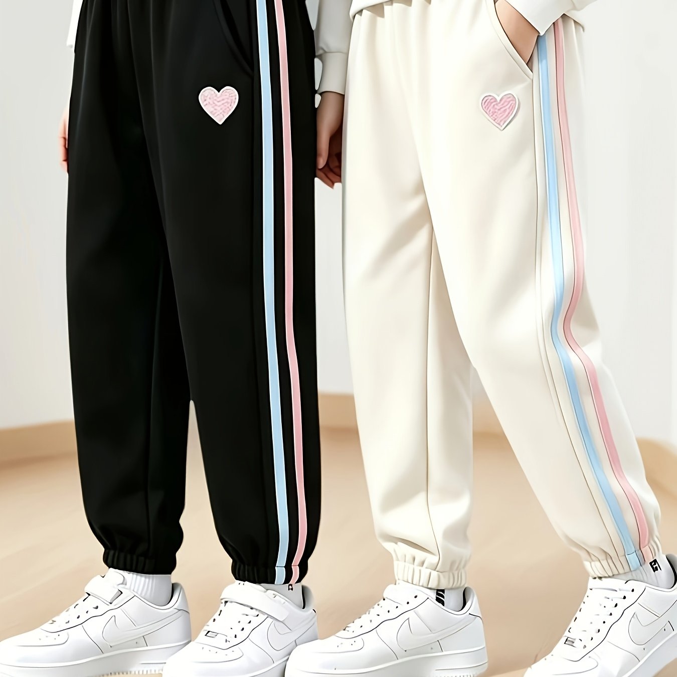 Random Single-Piece Girls' Long Pants for Spring and Autumn