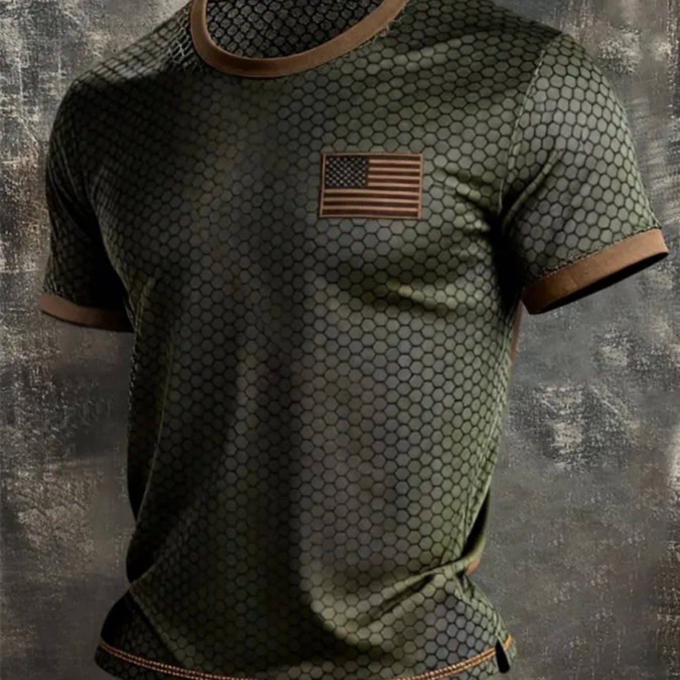 American Men's 250th Anniversary Commemorative Quick- T-shirt, Short-sleeved, Breathable And Lightweight, Suitable Gym Workouts, Running, Exercise, And Casual Wear