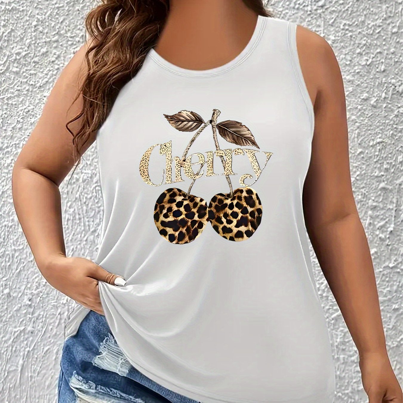 TEMU Plus Size, Women's Plus Size Sleeveless - Oversized Round Neck Sleeveless Blouses Suitable For , Casual & Dressy Wear, Machine Washable