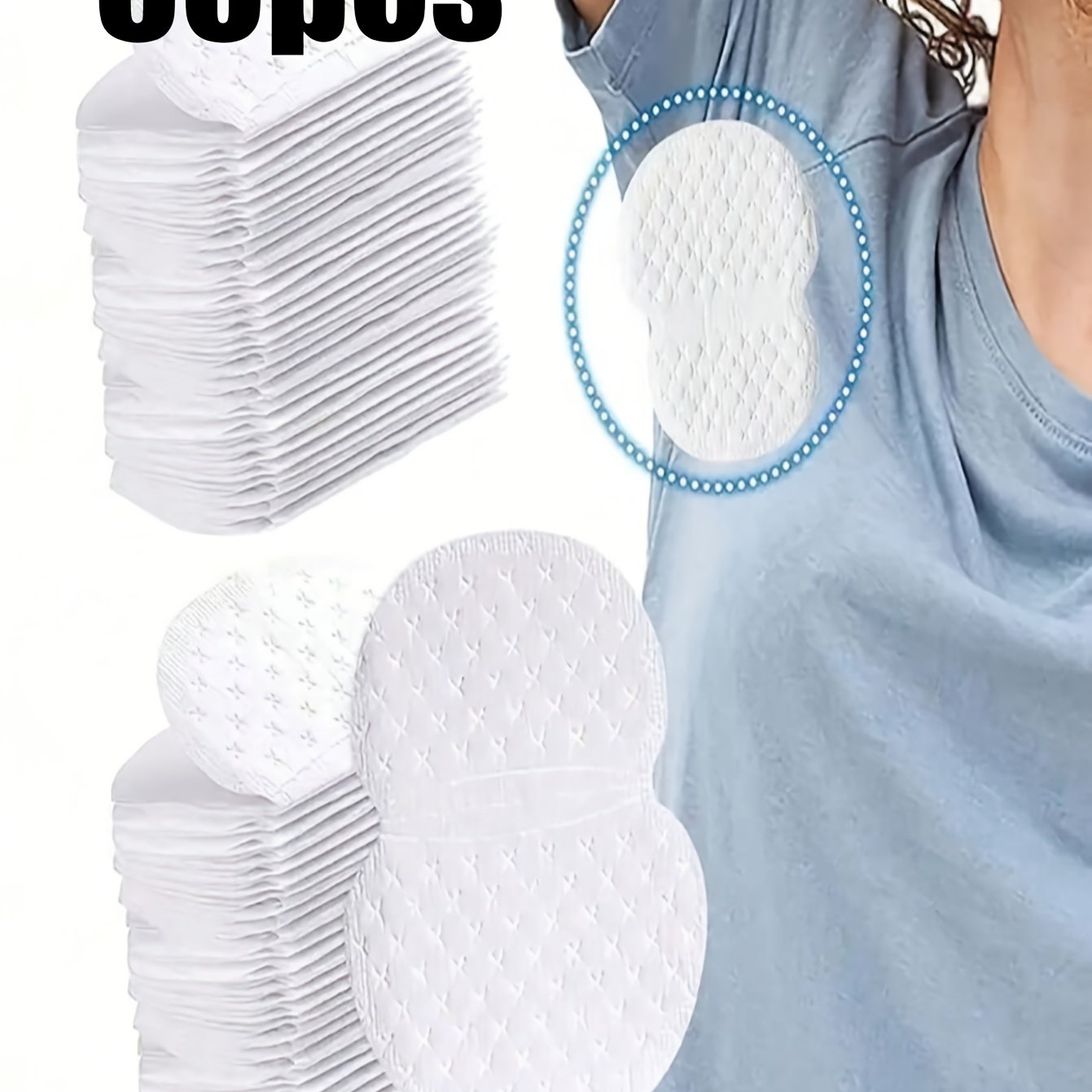 50pcs Underarm Sweat Pads: Disposable, , Breathable, Invisible, Lightweight, And Sweat-absorbing. Comfortable And Odorless, Are And Ideal For Men And Women During Summer Travel, And Outdoor