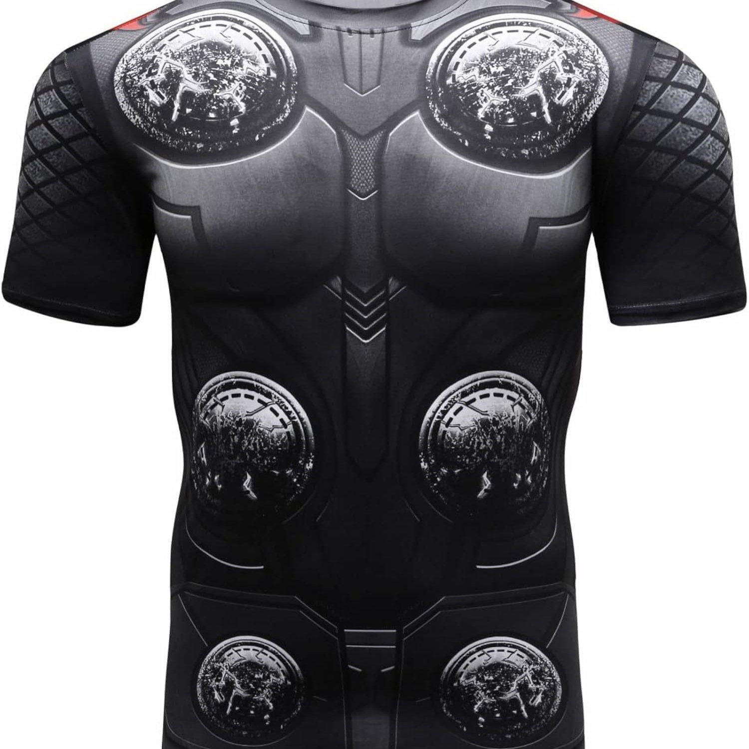 TEMU Men's Compression Shirt Short Sleeve Shirt T Shirt, Plus Size