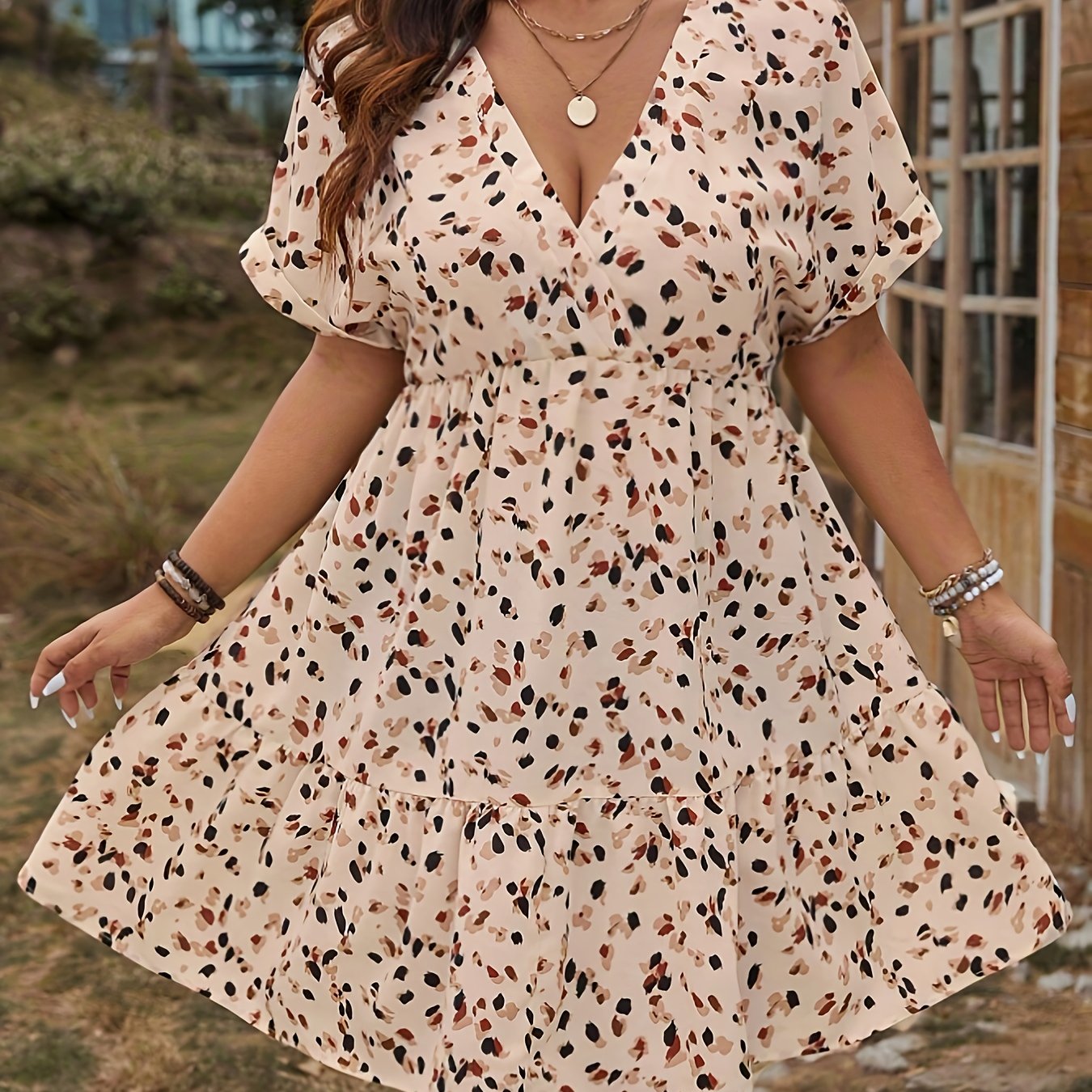 Plus Size, Women's Plus Size Dress
