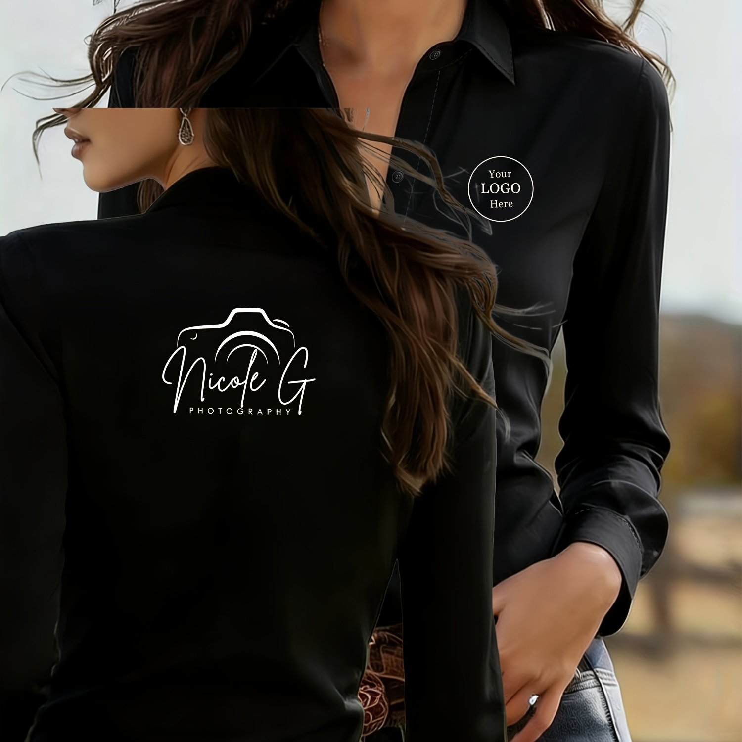 TEMU Photographer Custom Shirt Women, Photography Women's Long-sleeved Shirt With , As A Birthday Gift For Photographers