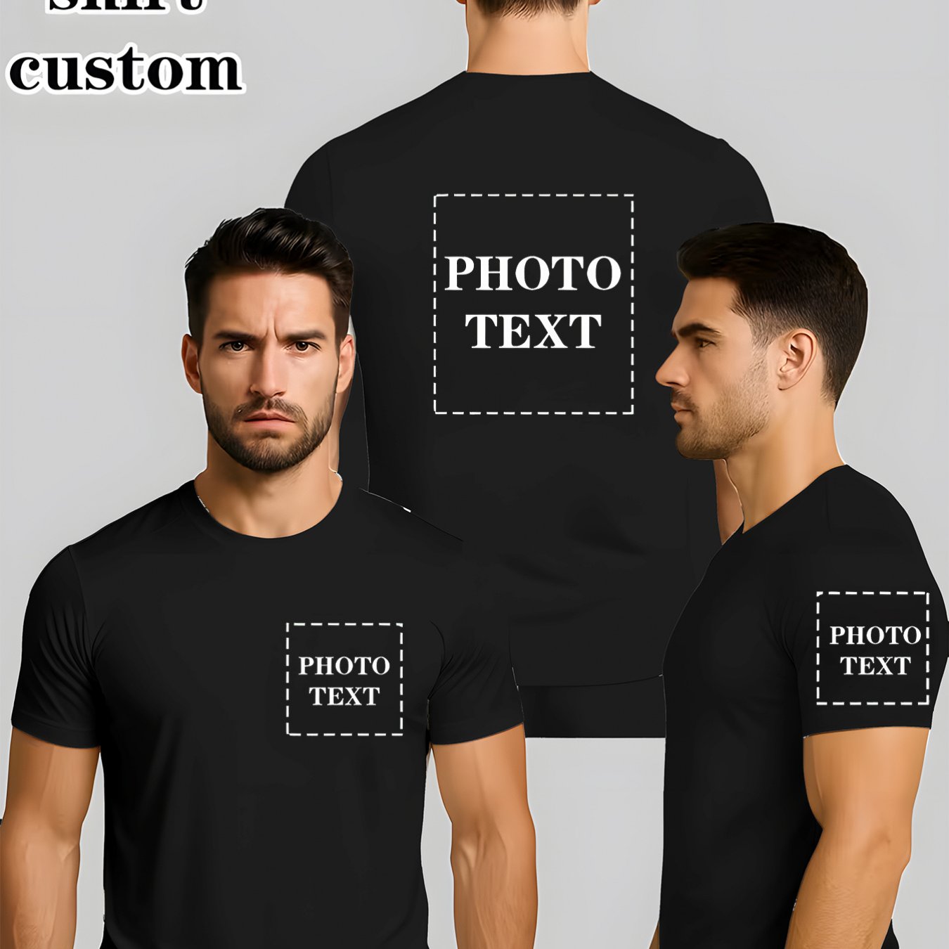 TEMU Shanye , Year After Year - Artistic Couple's Treasure, Your Custom T-shirt