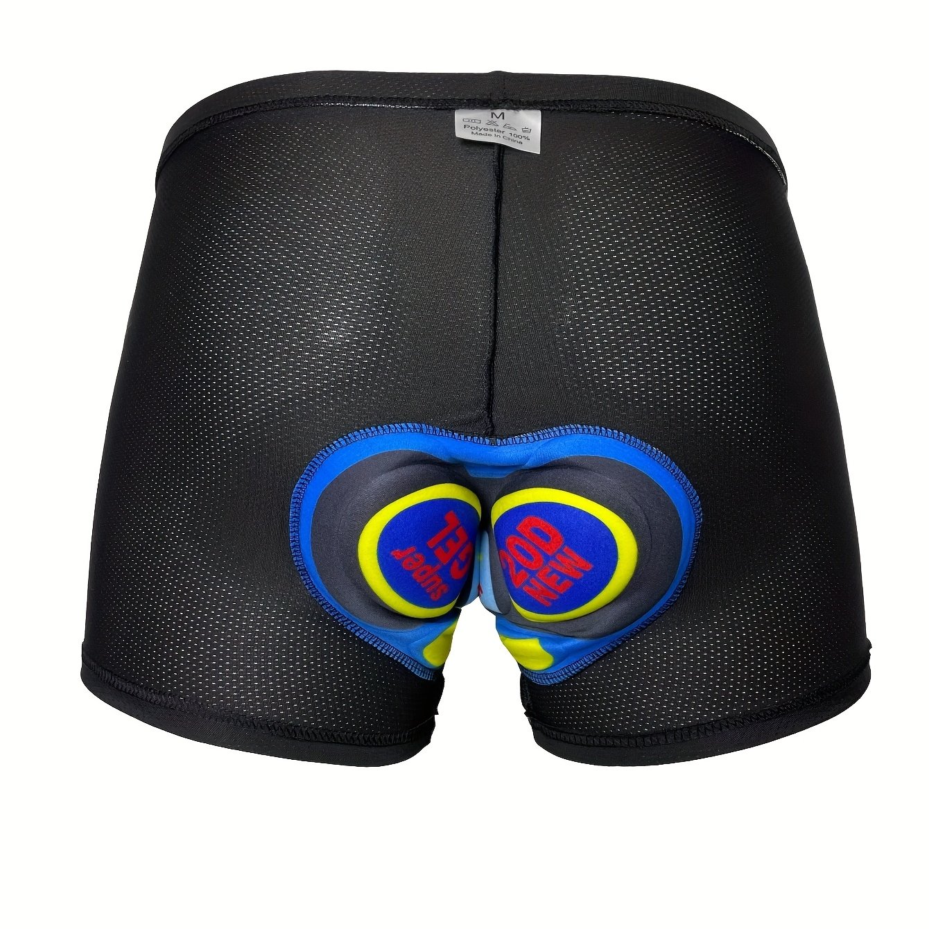 E-shop 20D Druck Silikon Pad Unterwäsche, Stretch Mesh Gewebe, Feuchtigkeitstransport und Schnelltrocknend, GEL Stoßdämpfung, Geeignet für Männer und