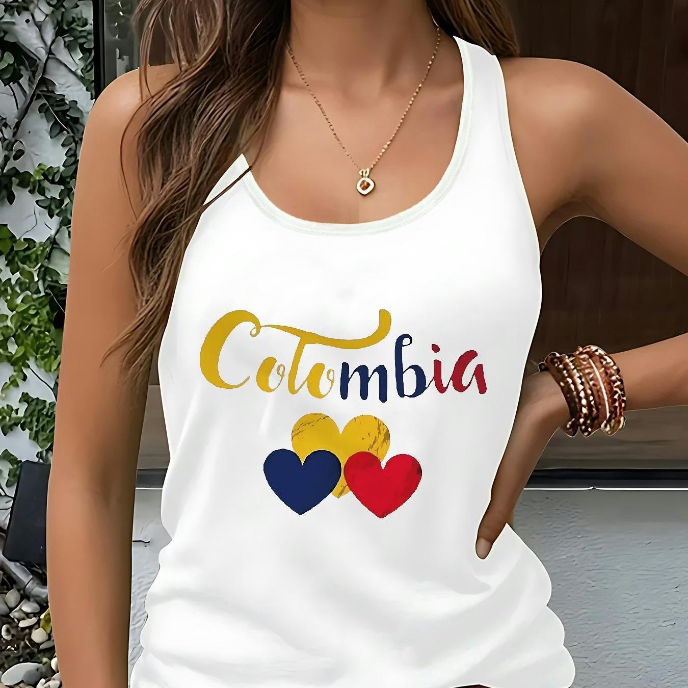 TEMU Chalecos sin , LH260111 (26) Estampado, Camiseta de moda cómoda, Código de tamaño estándar B3