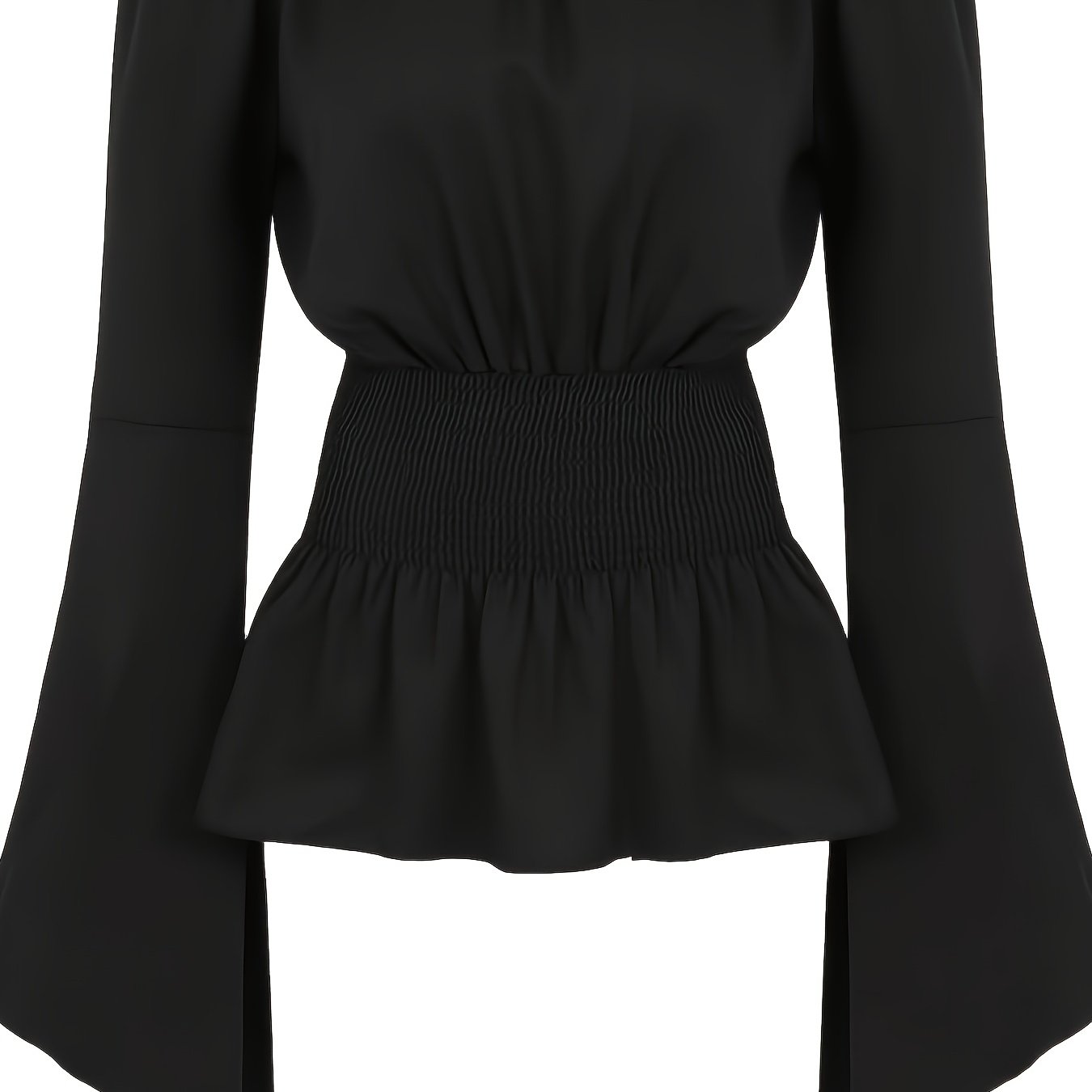 Long-sleeve Off-shoulder Pirate Shirt
