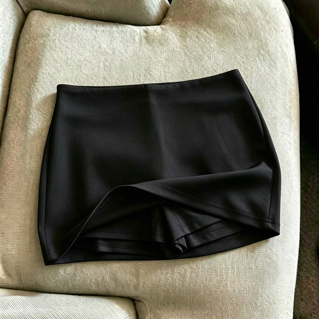 TEMU Women's Fashionable Elegant Mini Skirt, Casual Summer Style, Women's Easy Casual Look, Fashionable Daily Wear