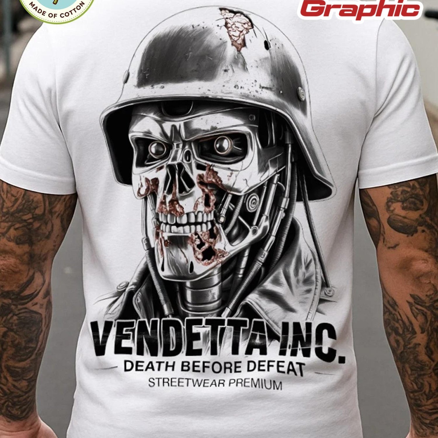 Men's T-shirt Vendetta Inc Graphic Print T Shirt Unisex Casual Breathable Soft Streetwear Summer Casual Attire School Round Daily Gift Comfortable Printed Single Neck