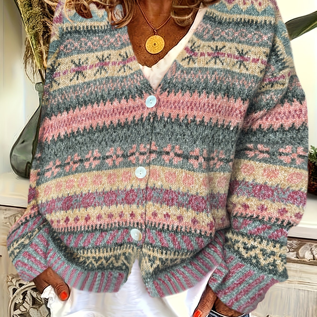 Women's Cardigan, Sweater, Casual Top, Fashionable Style