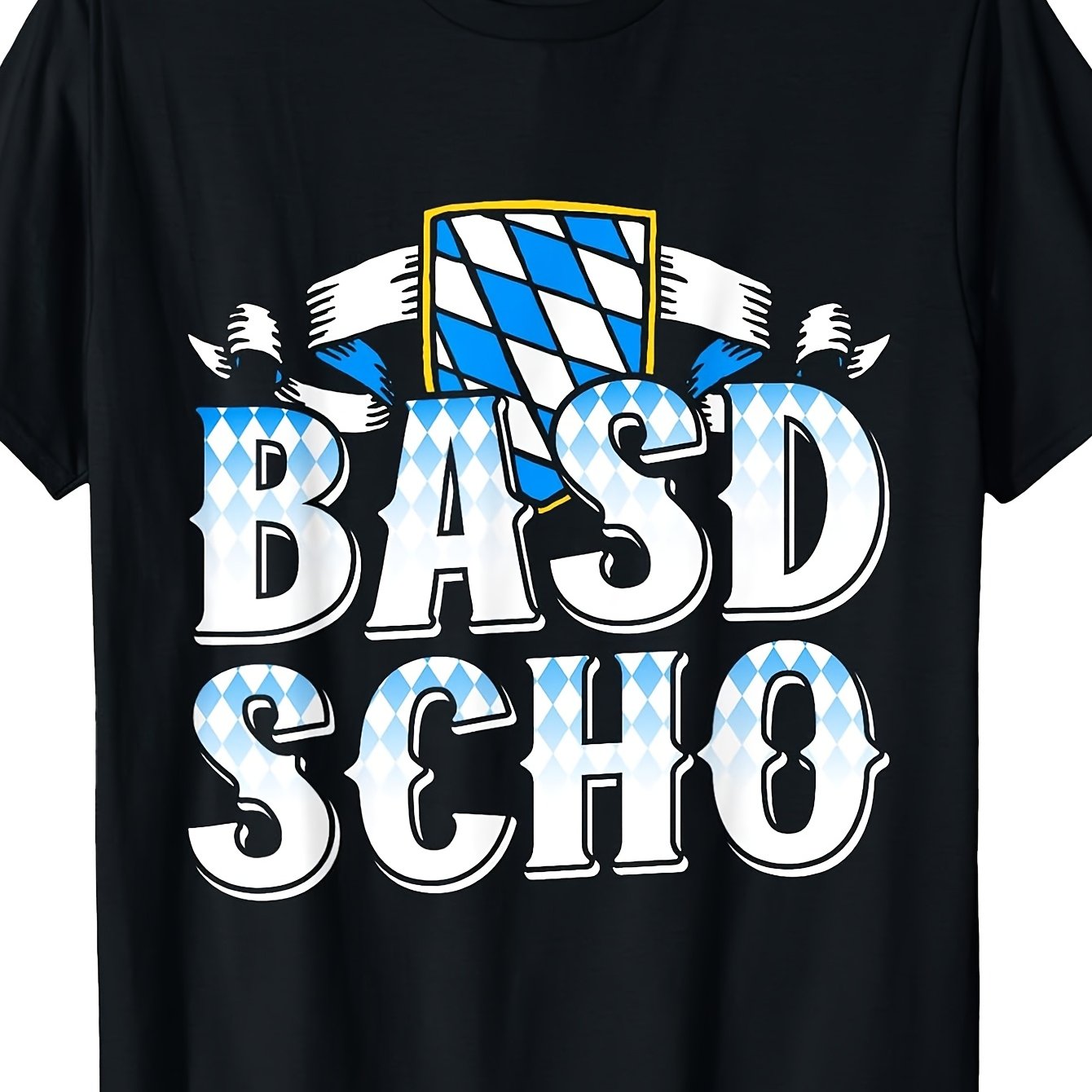 Bassd Scho Shirt Munich T-shirt 2 T-shirt Soft Perfect For Home Outdoor Work Gifting Birthdays Valentine's Day Mother's Day All Sizes Unisex