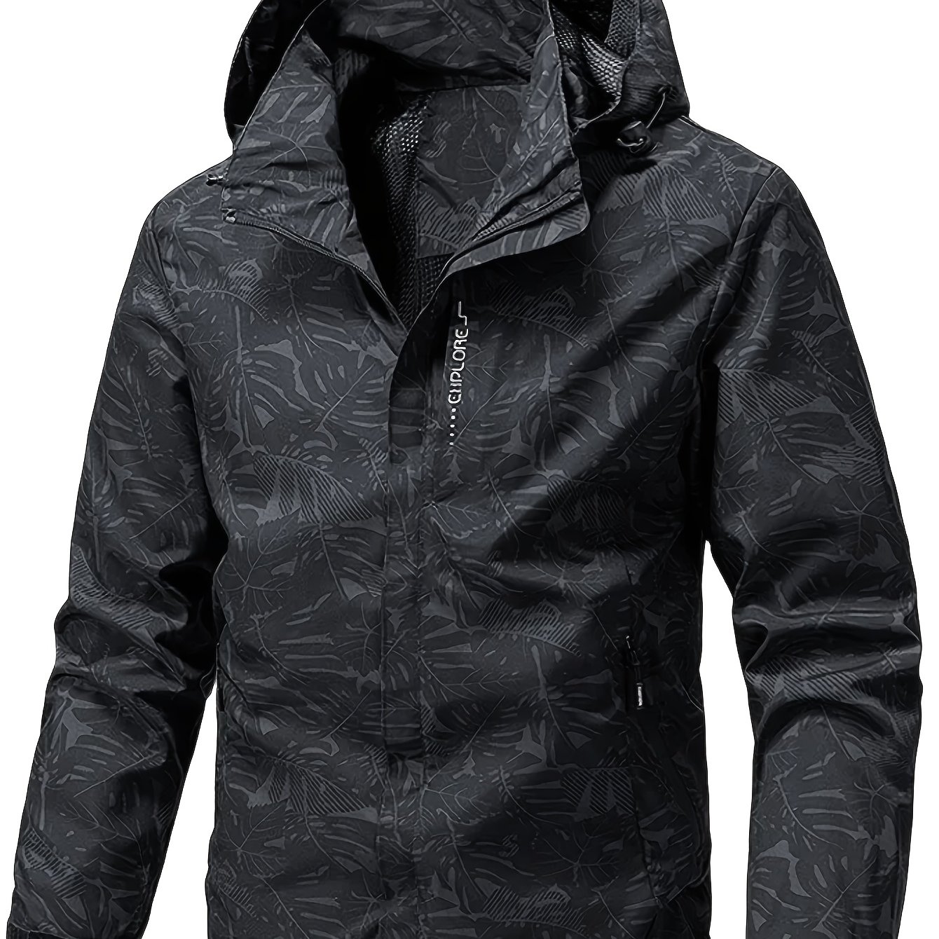 E-shop Leichte Softshell Jacke für Herren, mit mehreren und Kapuze. Dieser lässige Langarmmantel ist für alle Jahreszeiten, ideal zum Wandern und