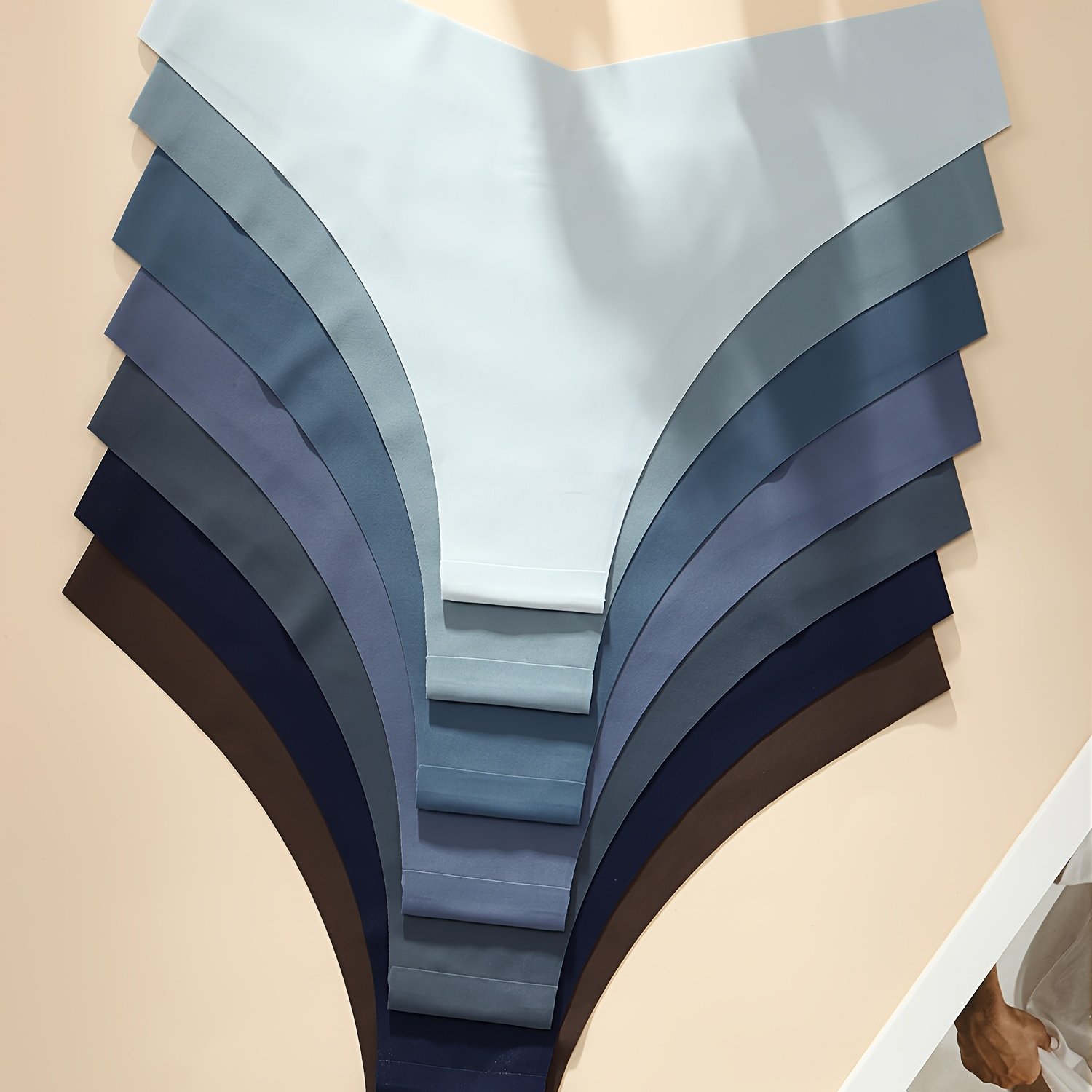 TEMU 7pcs Women' Color Seamless Underwear Suitable For Daily Fabric Soft Women's Underwear