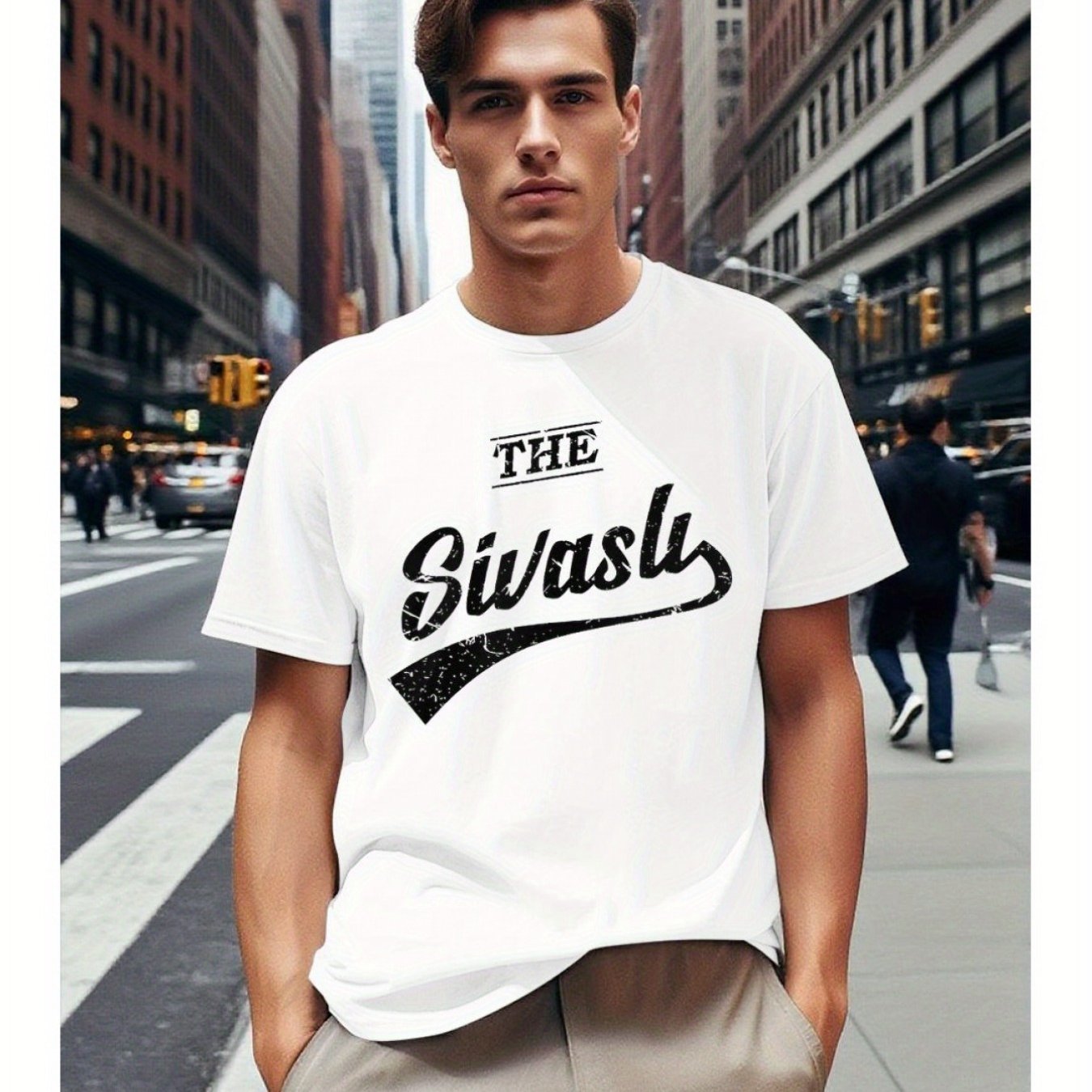 Sivasli 58 Turkey Print T-shirt For - Casual Round Neck Tee With , Machine Washable, Comfortable Casual Attire Gift Apparel 180g