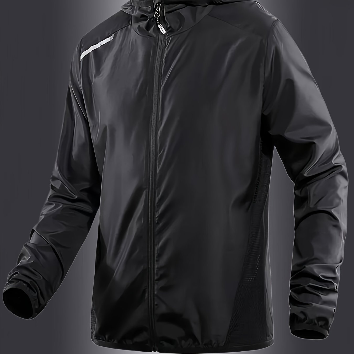 TEMU Men's Lightweight Jacket, Summer Fishing Apparel, Outdoor Sports Top, Cycling Shirt, Jacket, Breathable