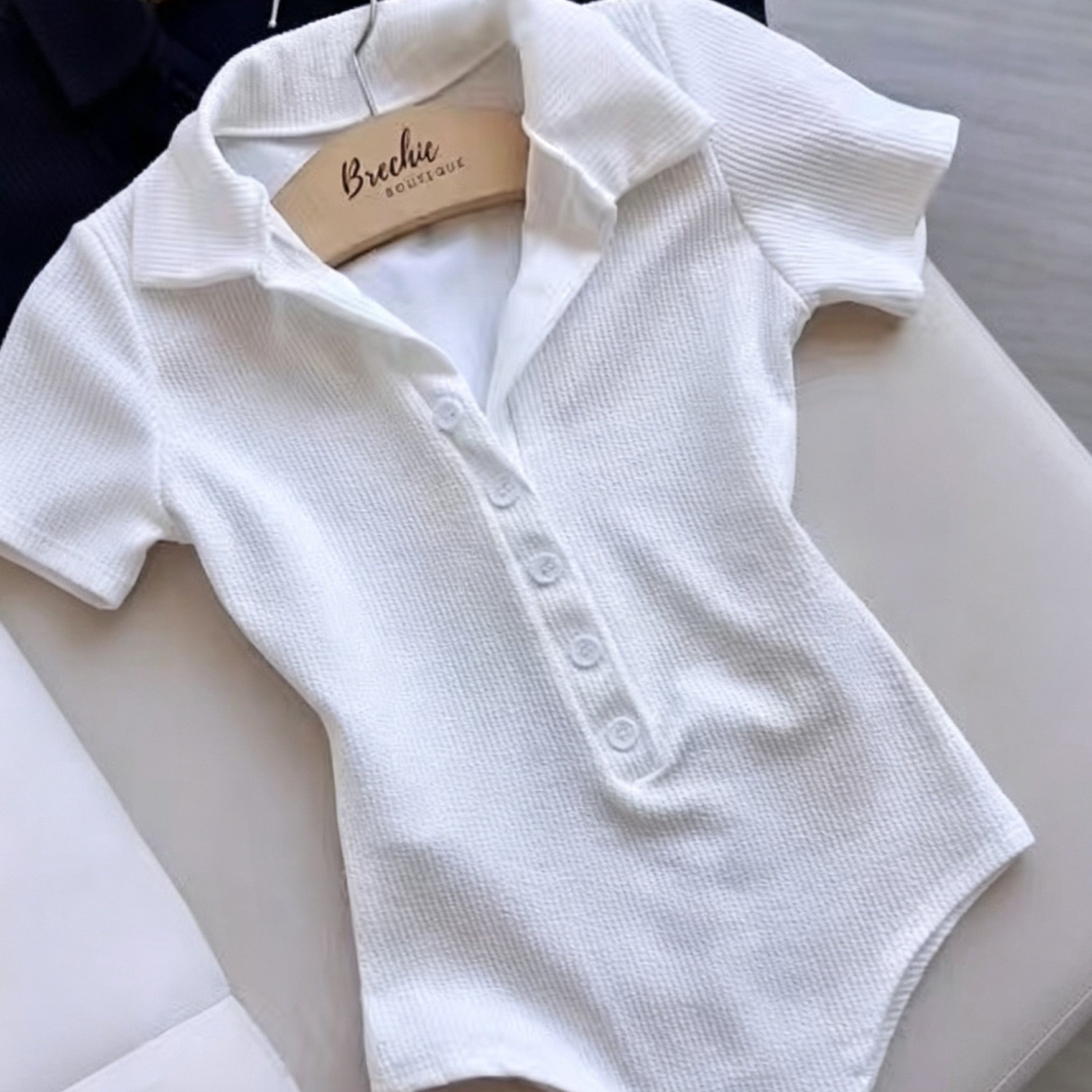 TEMU 2pcs Set Women's Elegant Commuter Casual Bodysuit Slim Solid Color Short Sleeve Shirt Zllz
