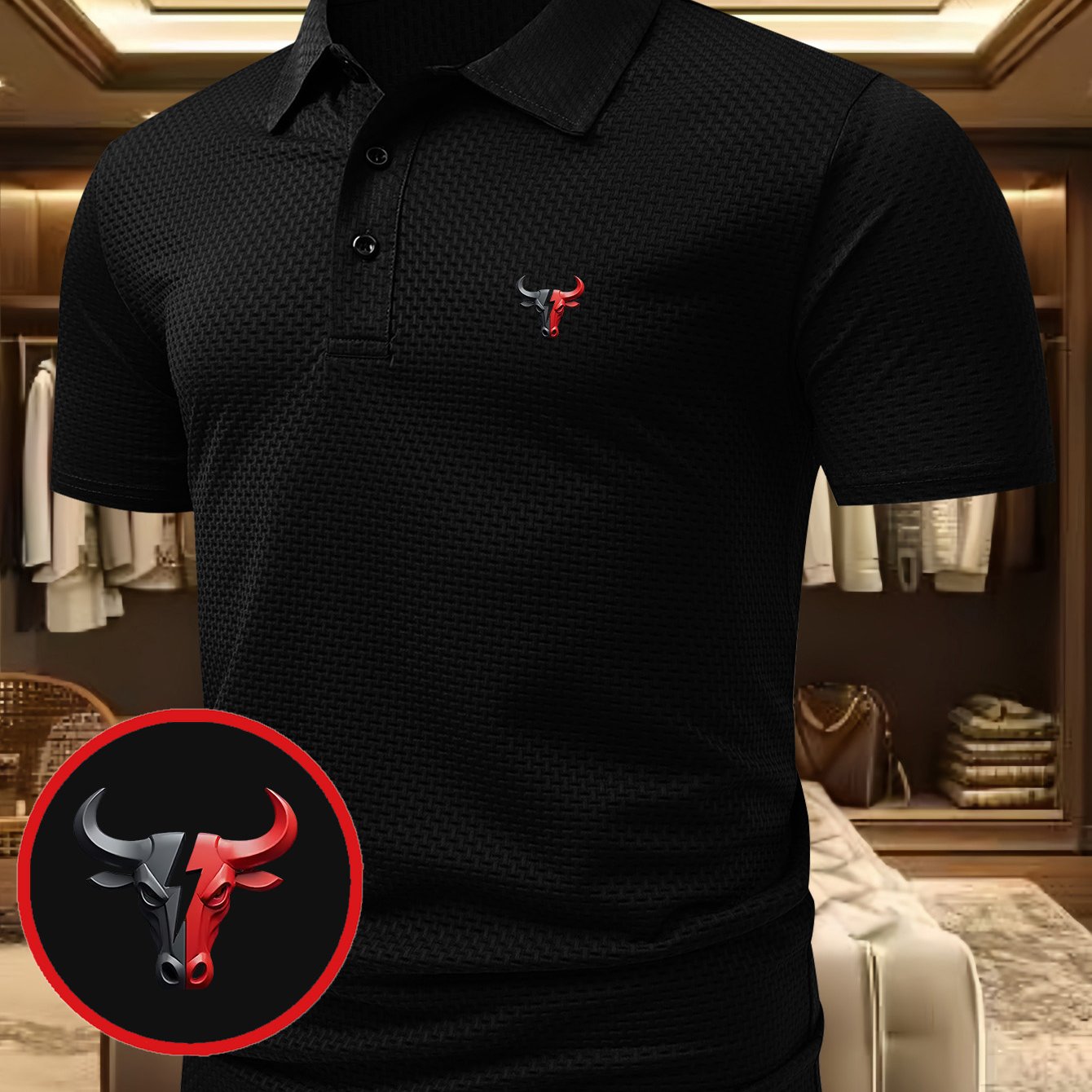 E-shop Herren-Schlankmachendes Shirt in Übergröße mit lockerer Passform, verlängerte Größen 2XL-6XL, schnelltrocknendes atmungsaktives Kurzarmshirt –